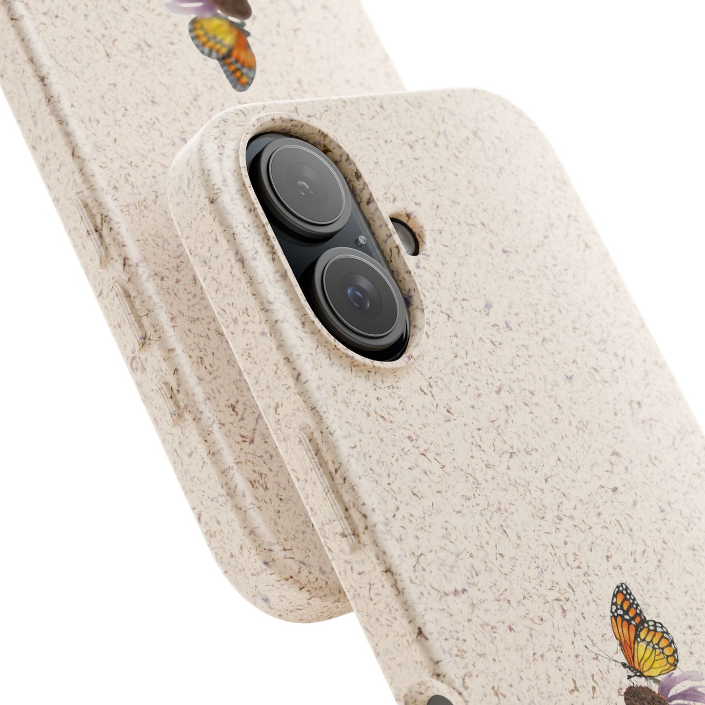 Echinacea Biodegradable Bamboo Phone Case