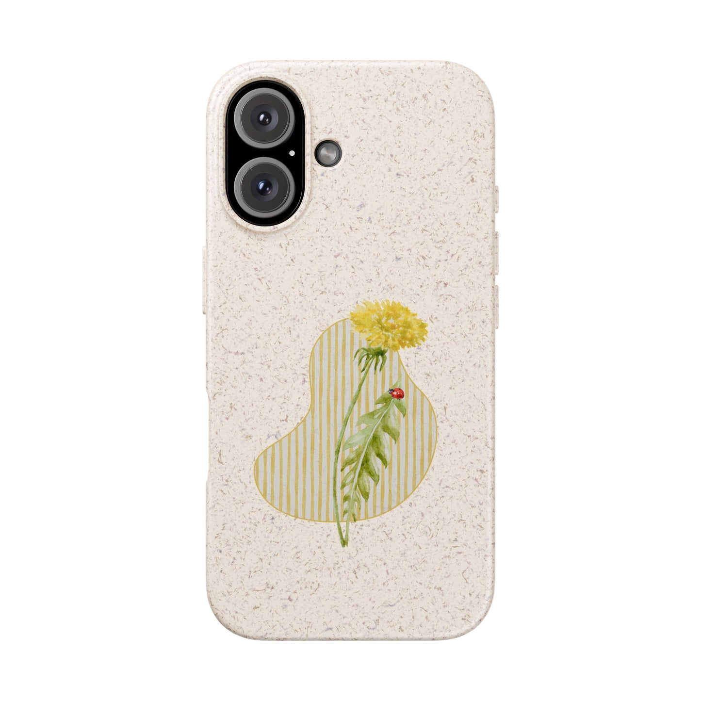 Dandelion Biodegradable Bamboo Phone Case