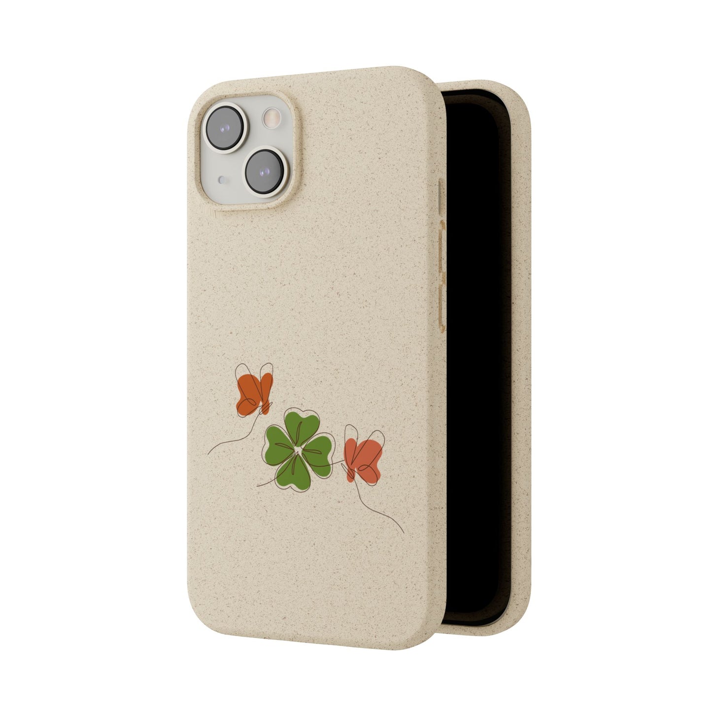 Lucky Biodegradable Bamboo Phone Case