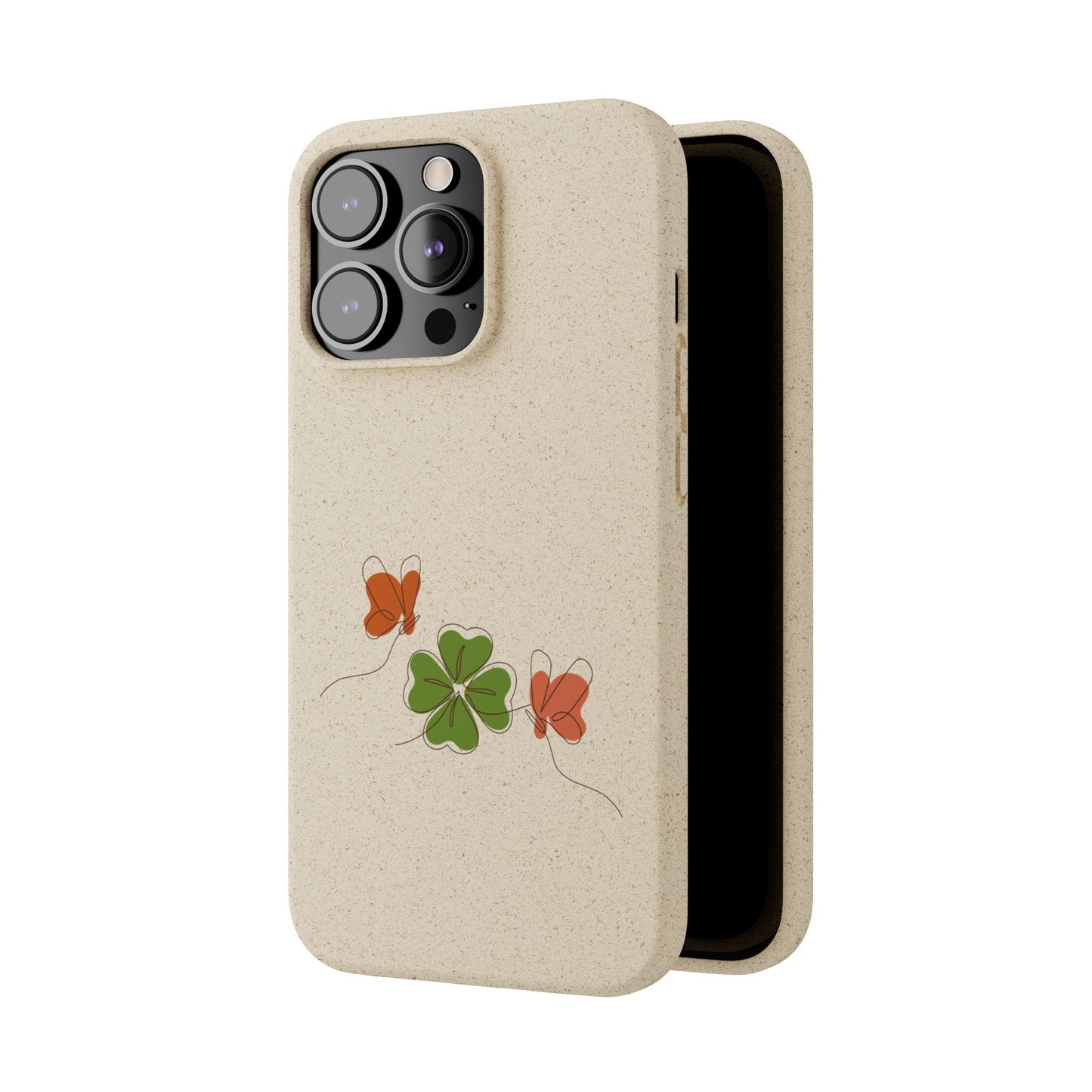 Lucky Biodegradable Bamboo Phone Case