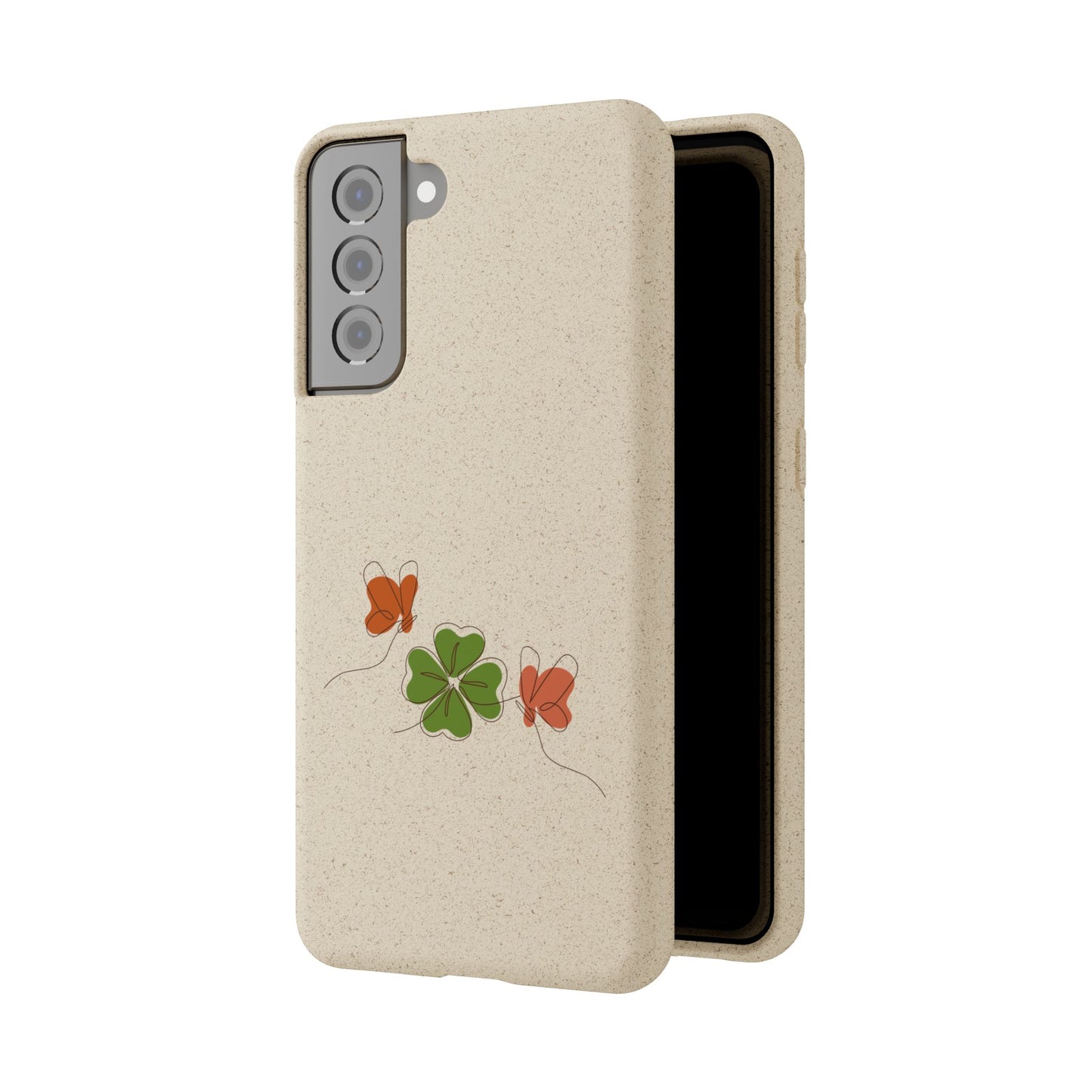 Lucky Biodegradable Bamboo Phone Case