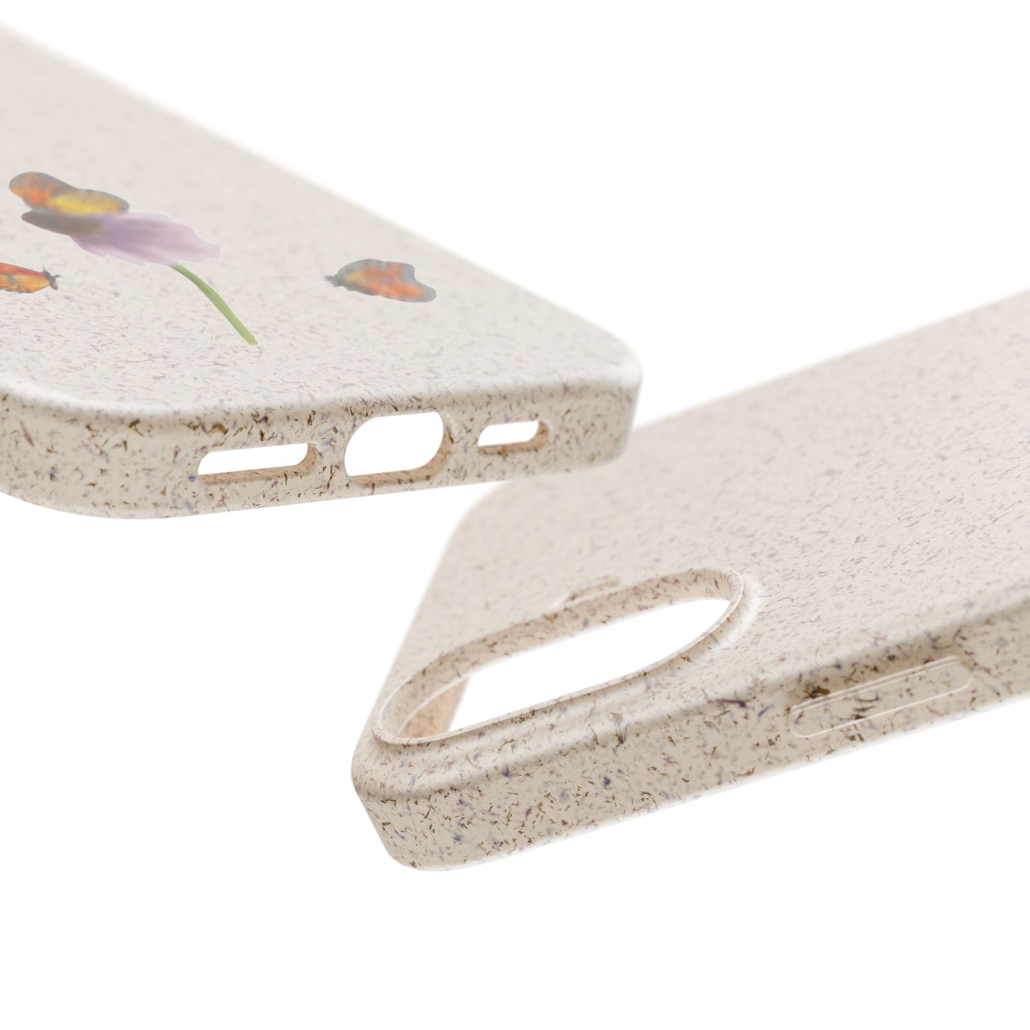 Echinacea Biodegradable Bamboo Phone Case