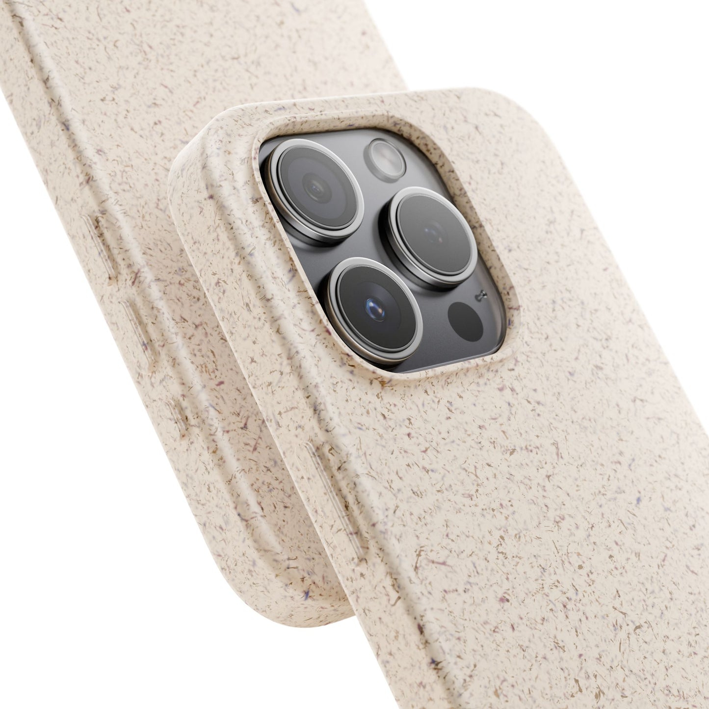 Timbre Menthe Poivrée Coque de Téléphone en Bambou Biodégradable