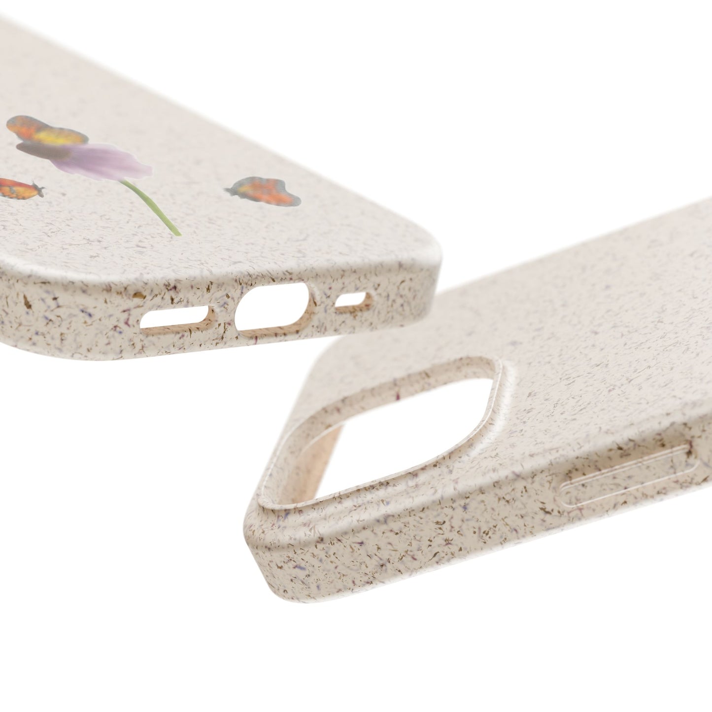 Echinacea Biodegradable Bamboo Phone Case