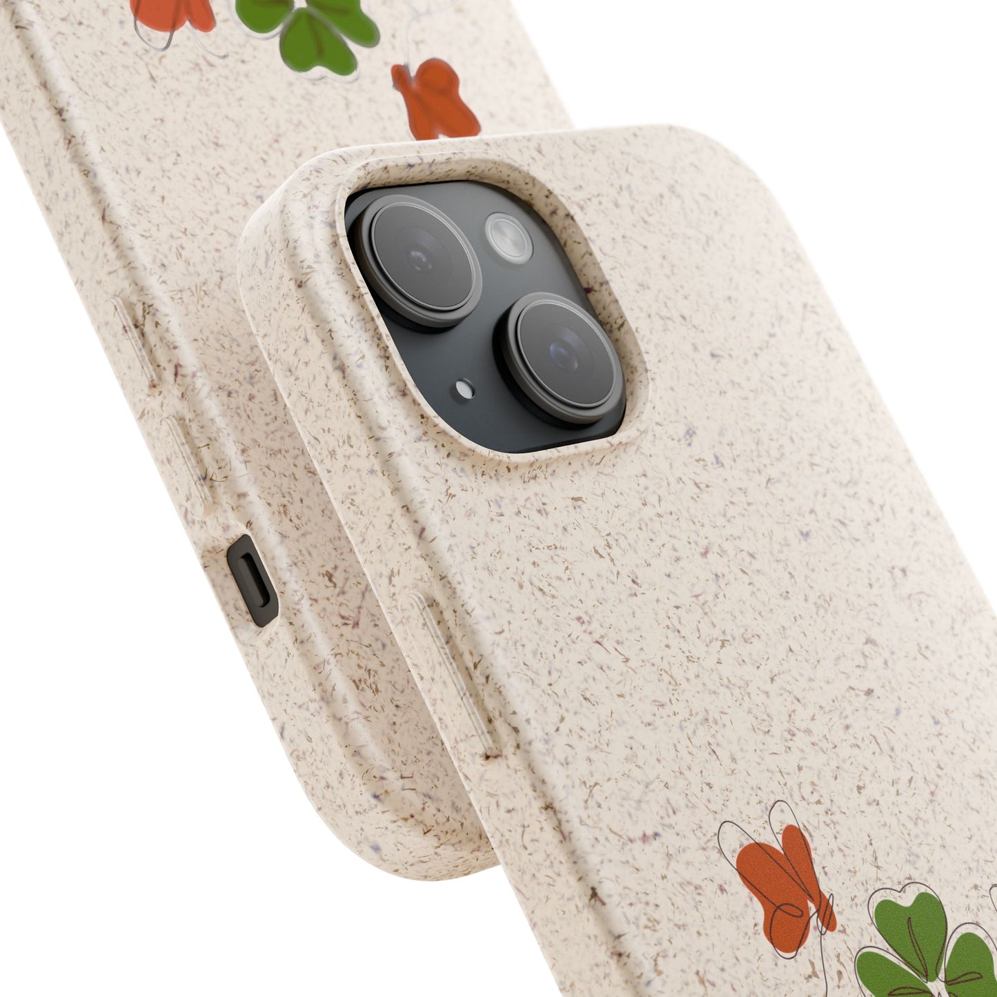 Lucky Biodegradable Bamboo Phone Case