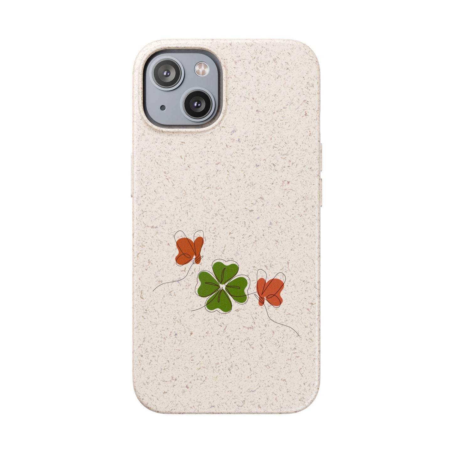 Lucky Biodegradable Bamboo Phone Case