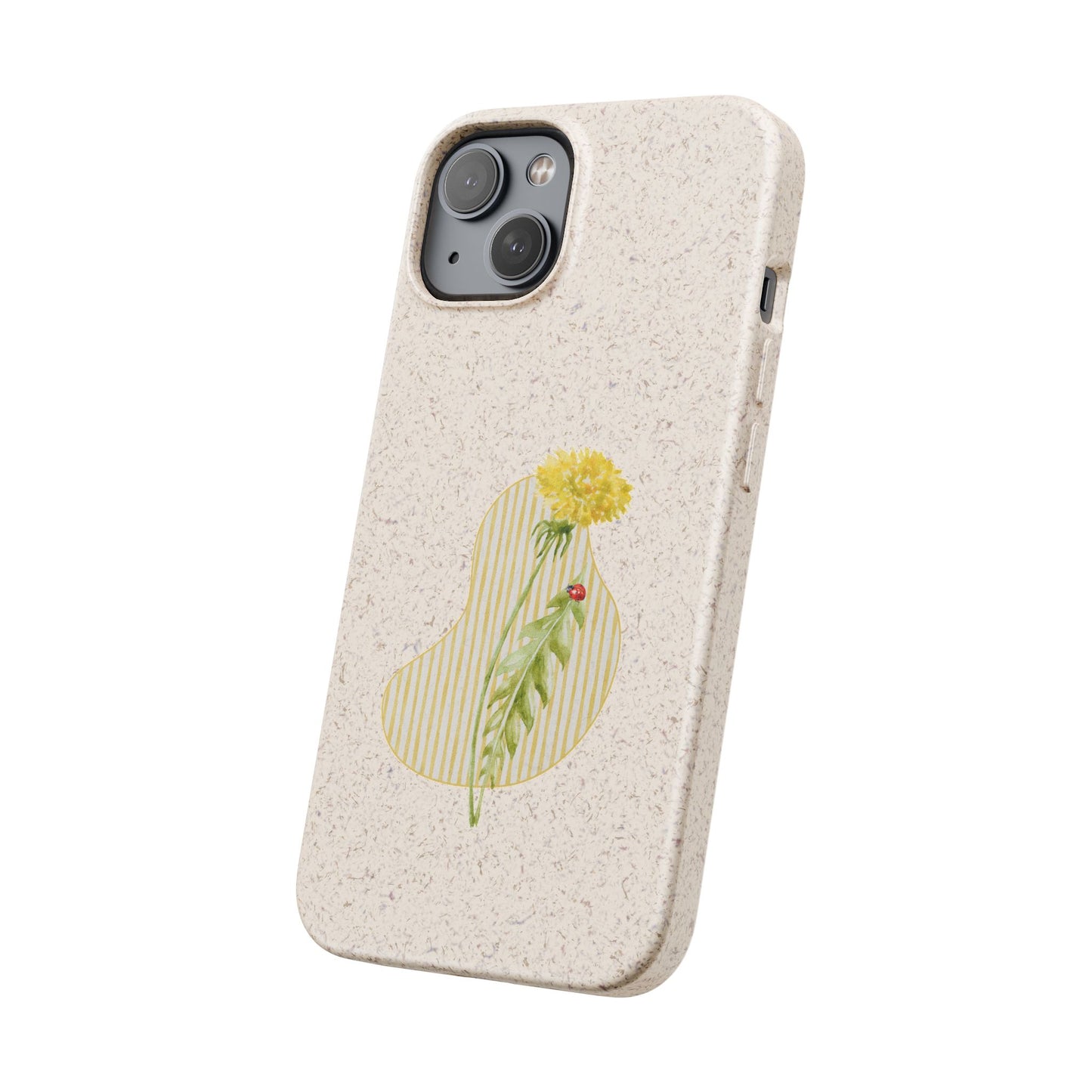 Dandelion Biodegradable Bamboo Phone Case