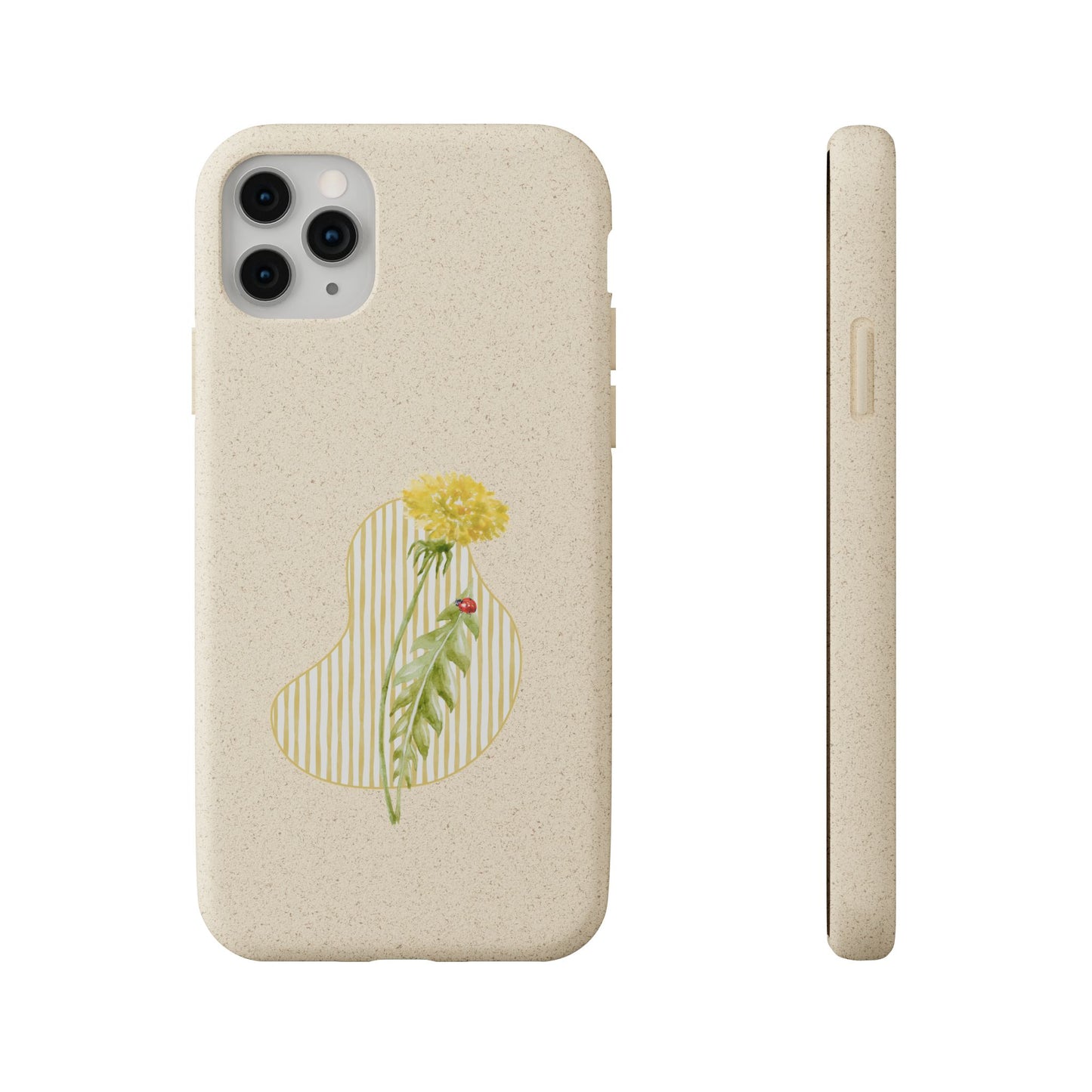 Dandelion Biodegradable Bamboo Phone Case