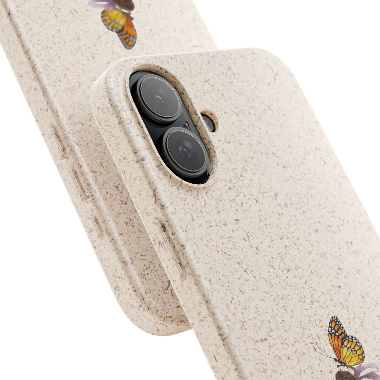 Echinacea Biodegradable Bamboo Phone Case