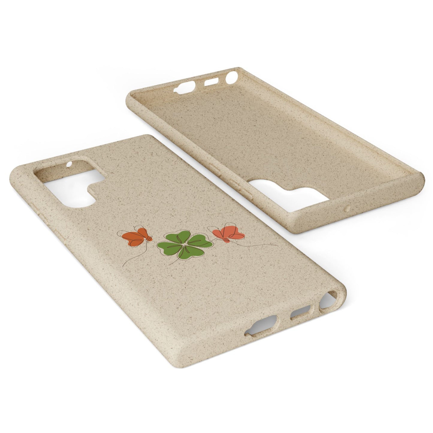 Lucky Biodegradable Bamboo Phone Case