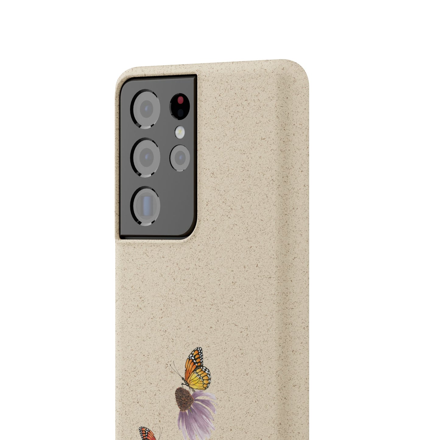 Echinacea Biodegradable Bamboo Phone Case