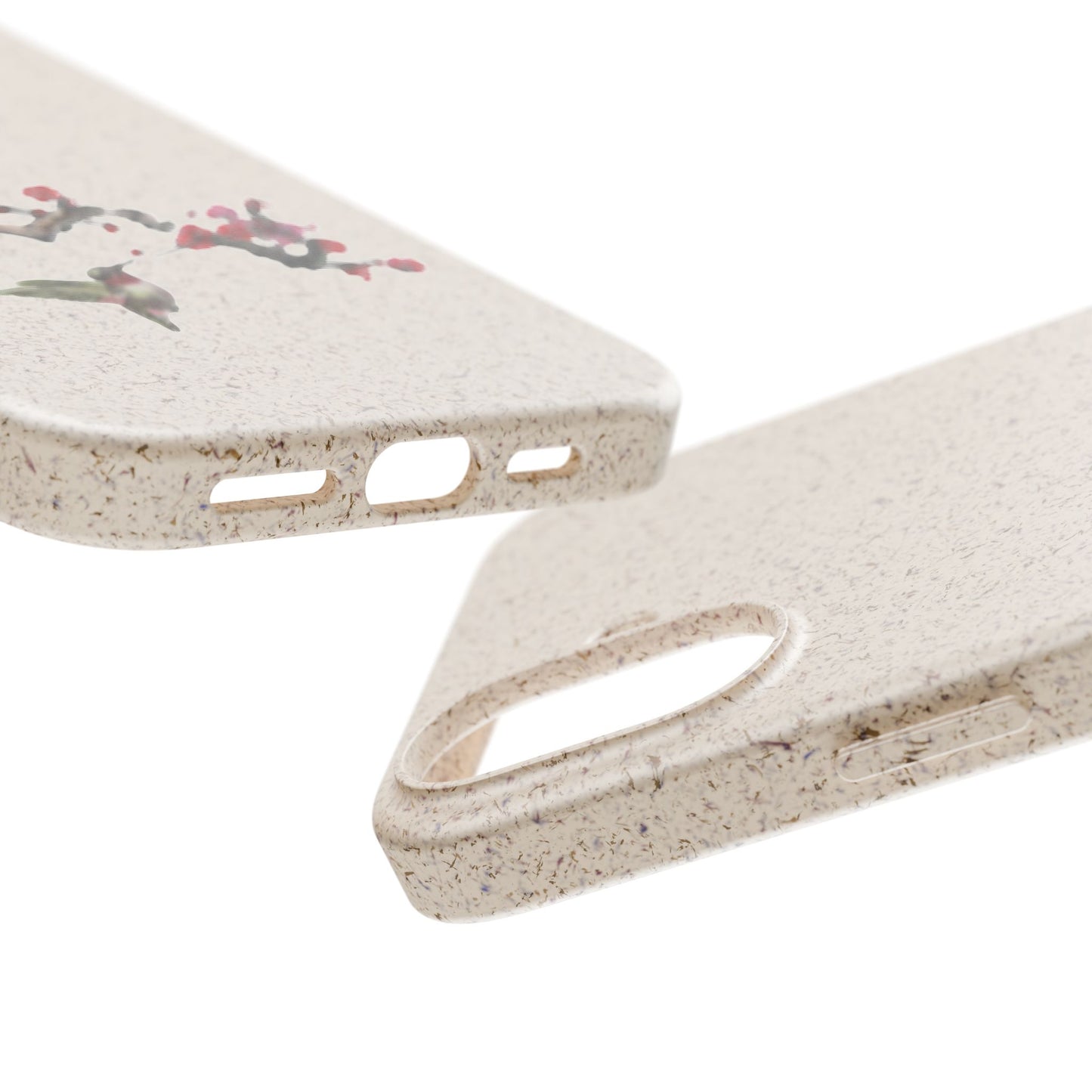 Plum Blossoms Biodegradable Bamboo Phone Case