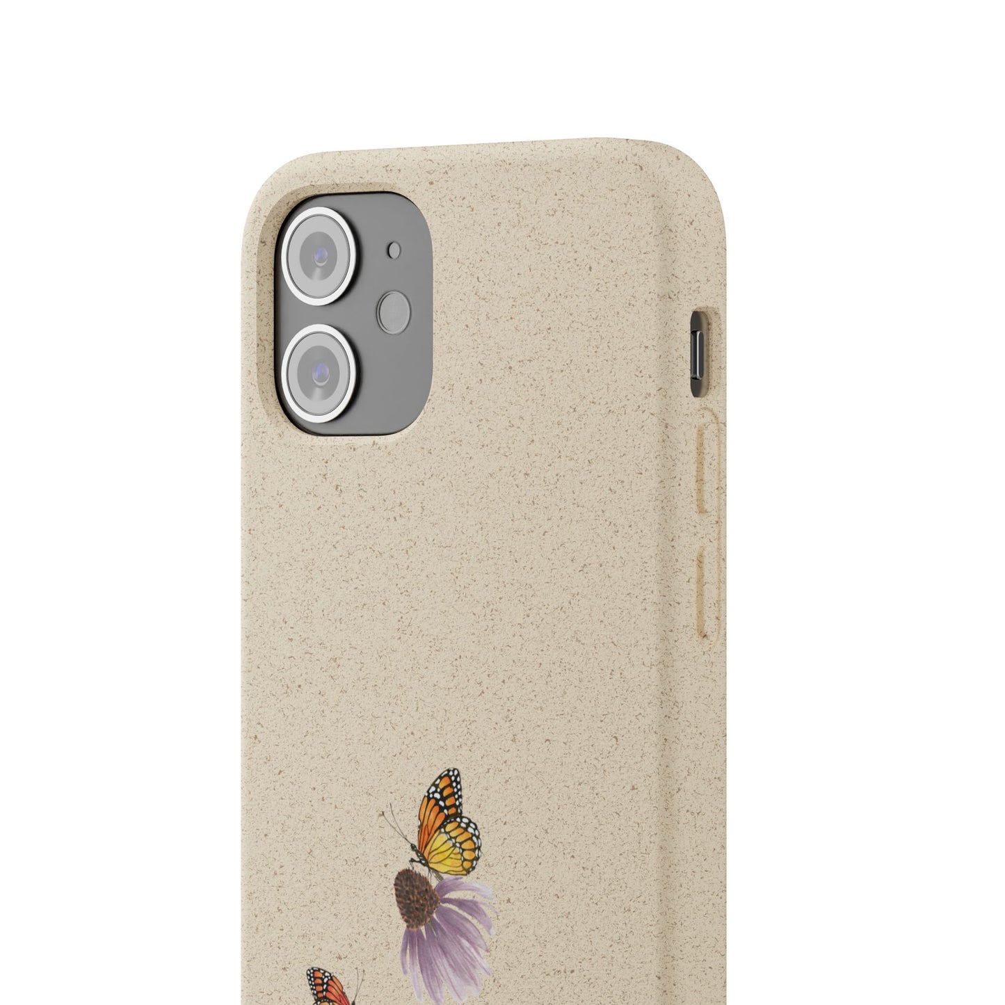 Echinacea Biodegradable Bamboo Phone Case