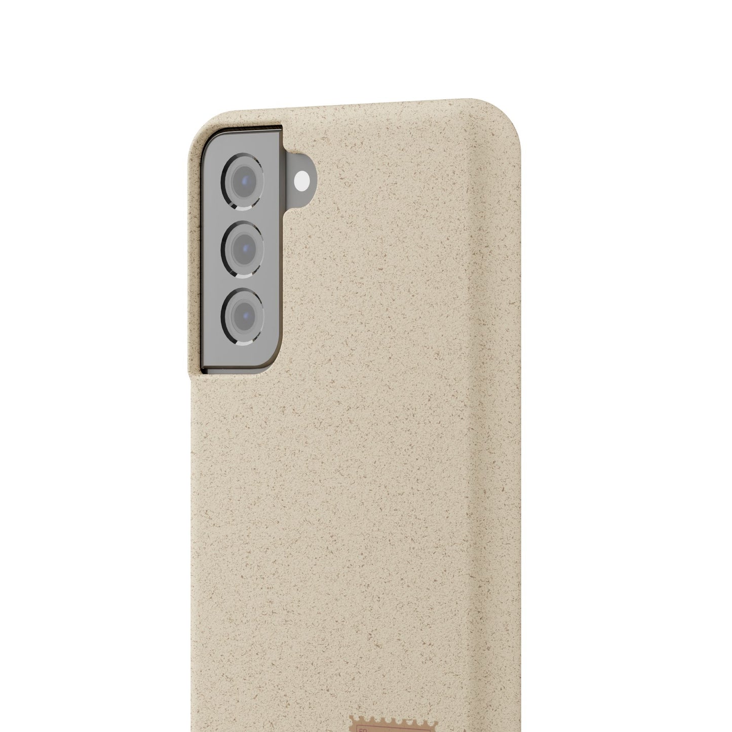 Timbre Menthe Poivrée Coque de Téléphone en Bambou Biodégradable