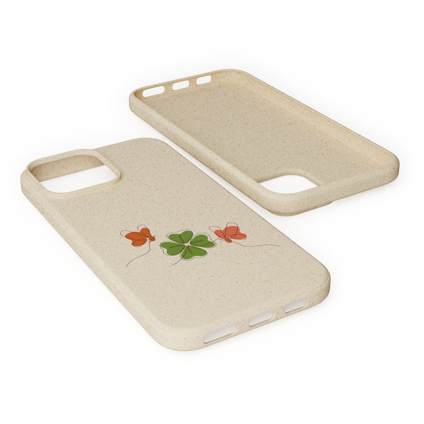 Lucky Biodegradable Bamboo Phone Case