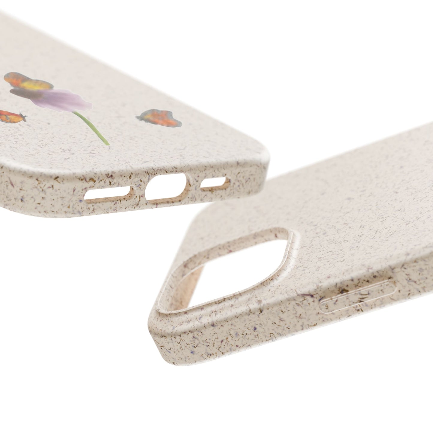 Echinacea Biodegradable Bamboo Phone Case