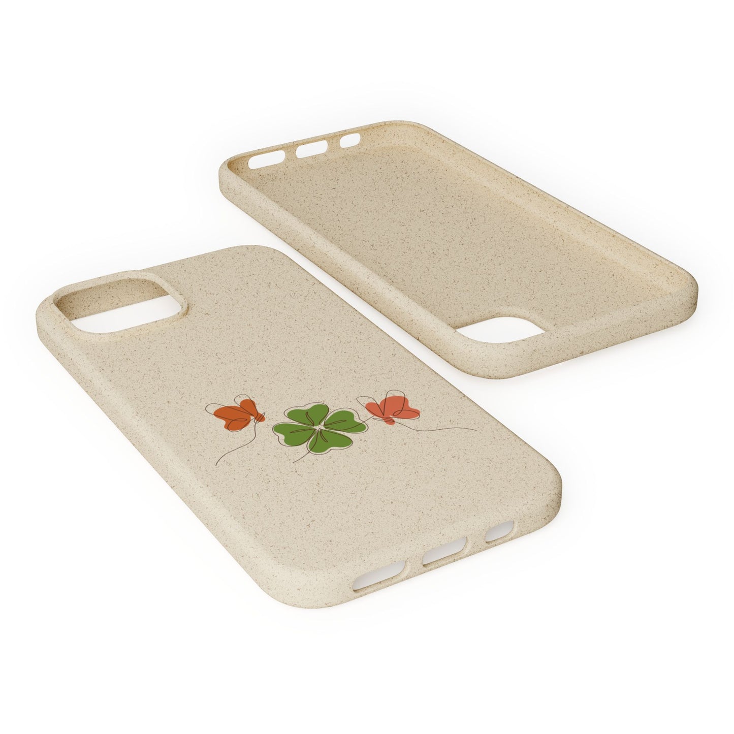 Lucky Biodegradable Bamboo Phone Case