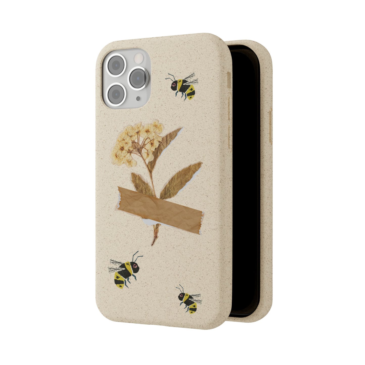 Beehive Biodegradable Bamboo Phone Case
