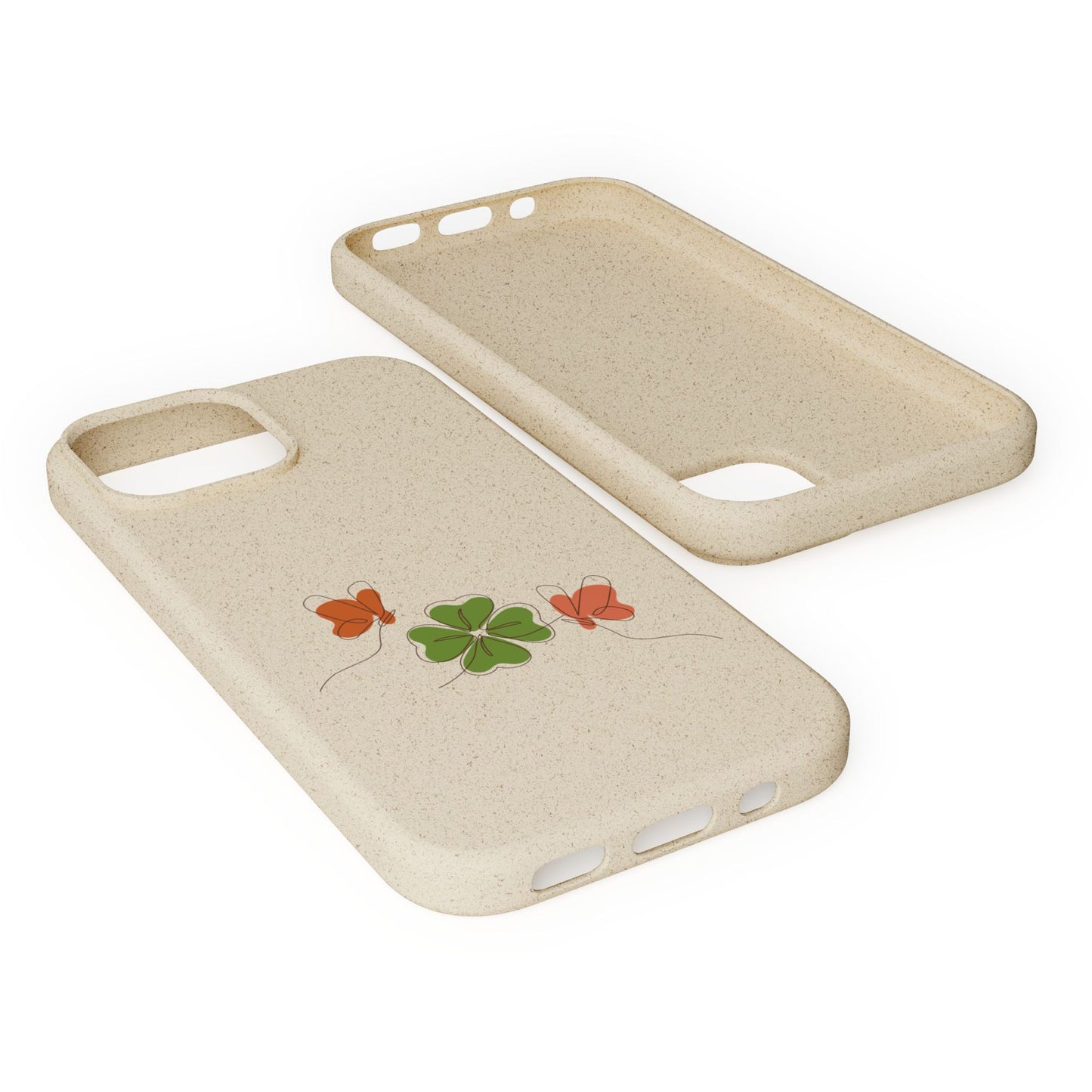 Lucky Biodegradable Bamboo Phone Case