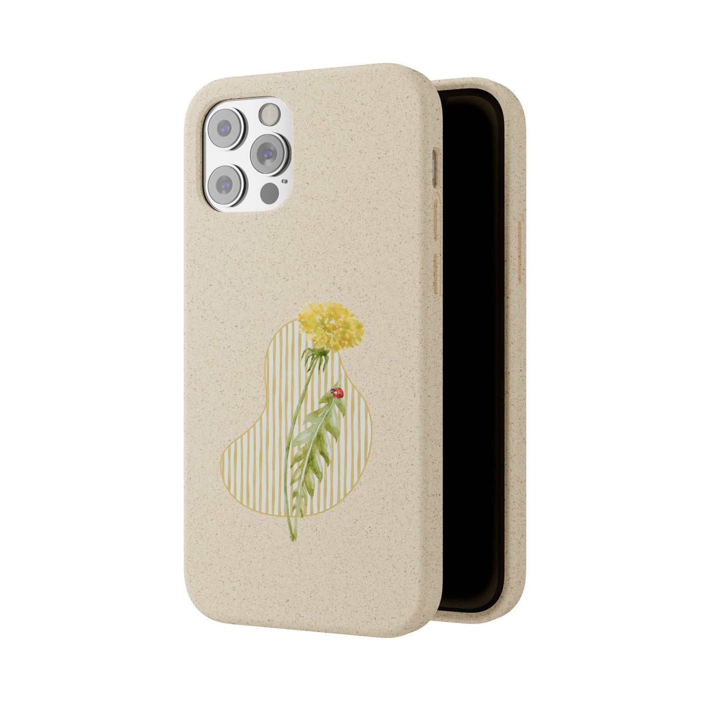 Dandelion Biodegradable Bamboo Phone Case