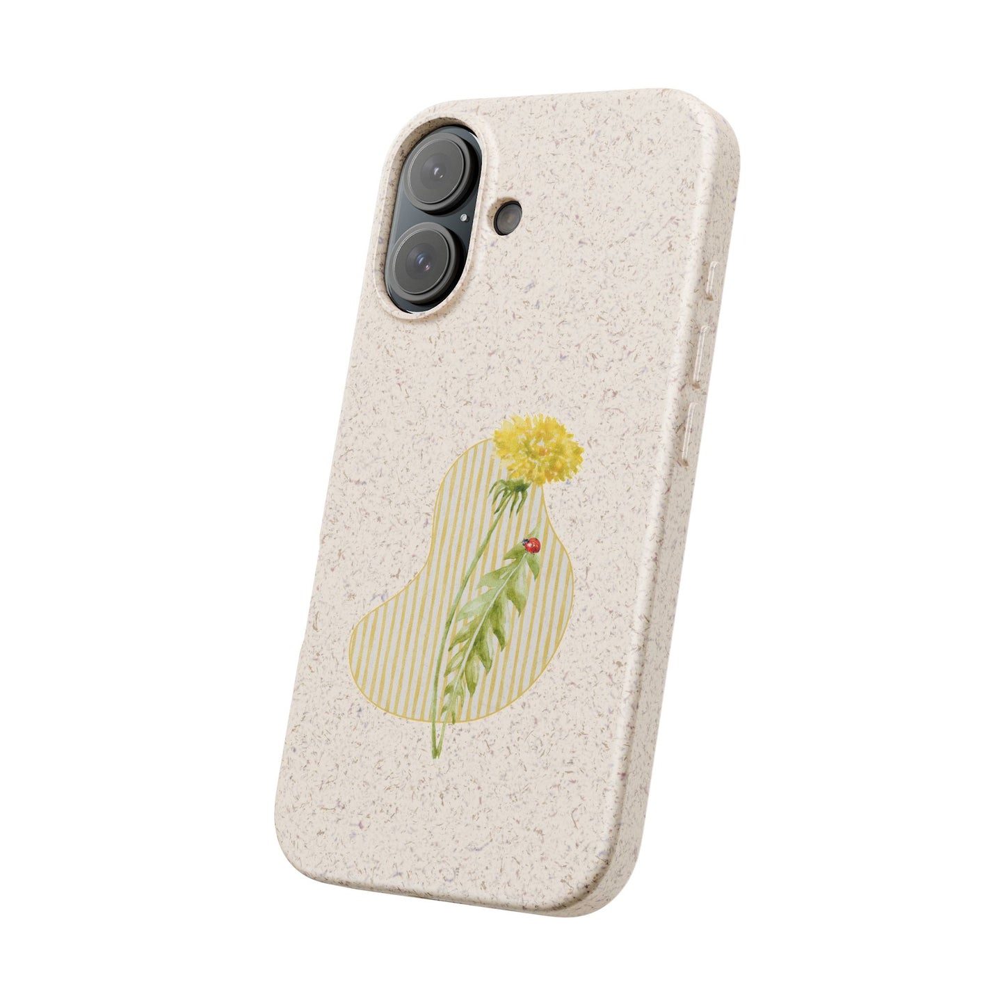 Dandelion Biodegradable Bamboo Phone Case