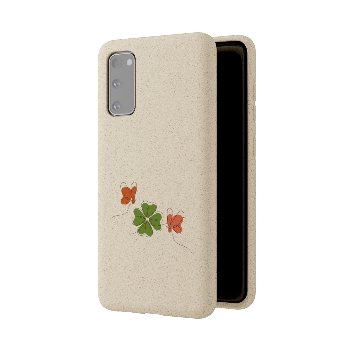 Lucky Biodegradable Bamboo Phone Case