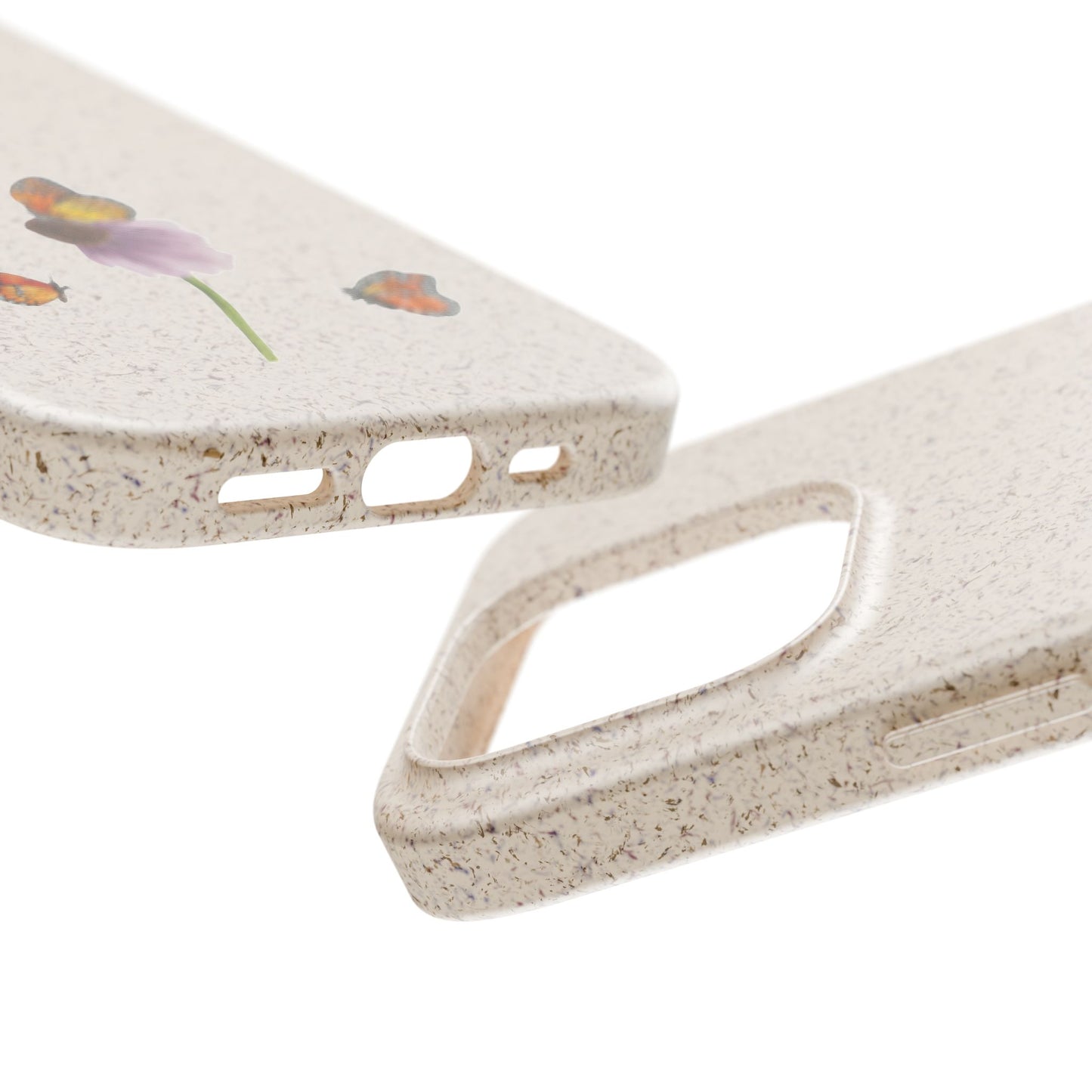 Echinacea Biodegradable Bamboo Phone Case