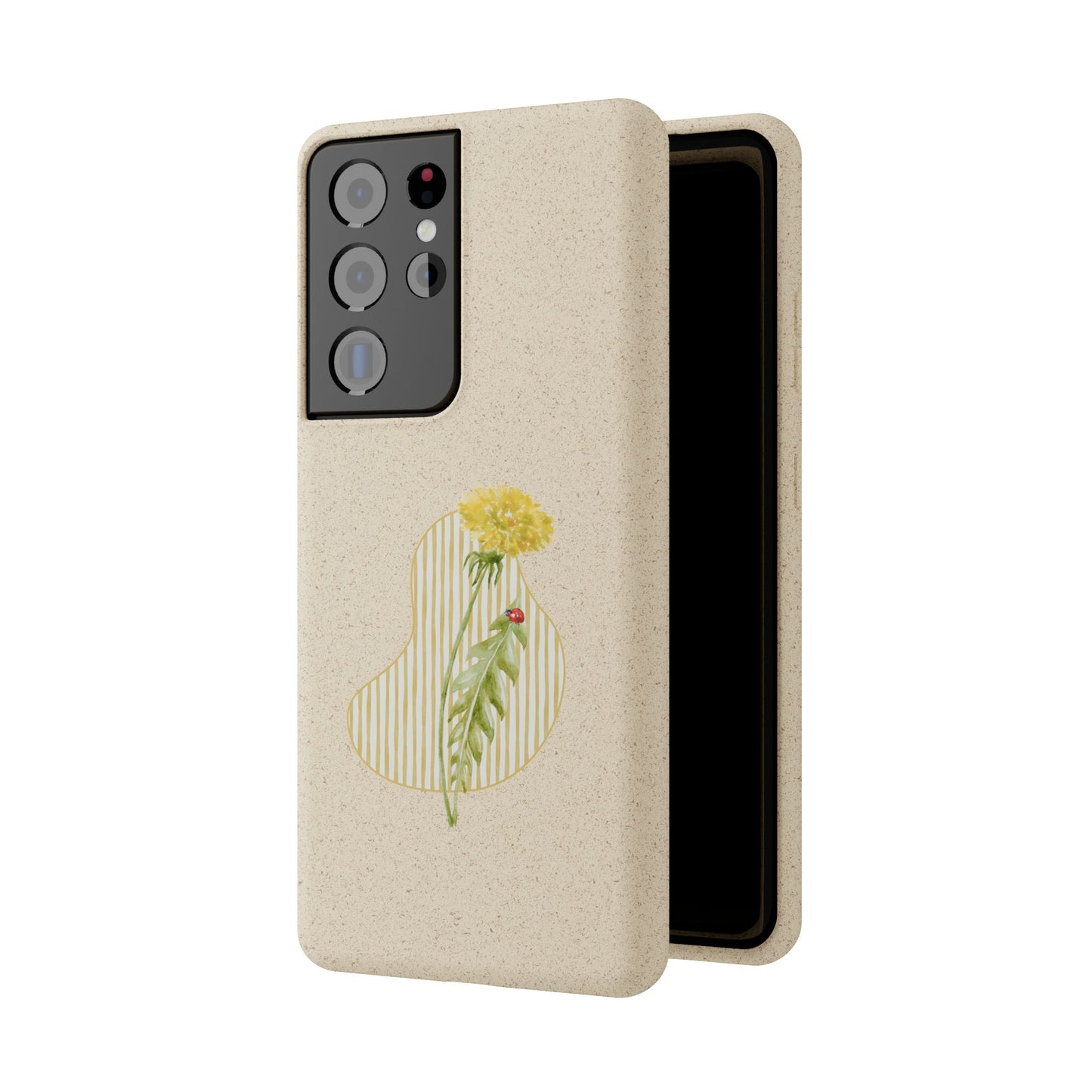 Dandelion Biodegradable Bamboo Phone Case