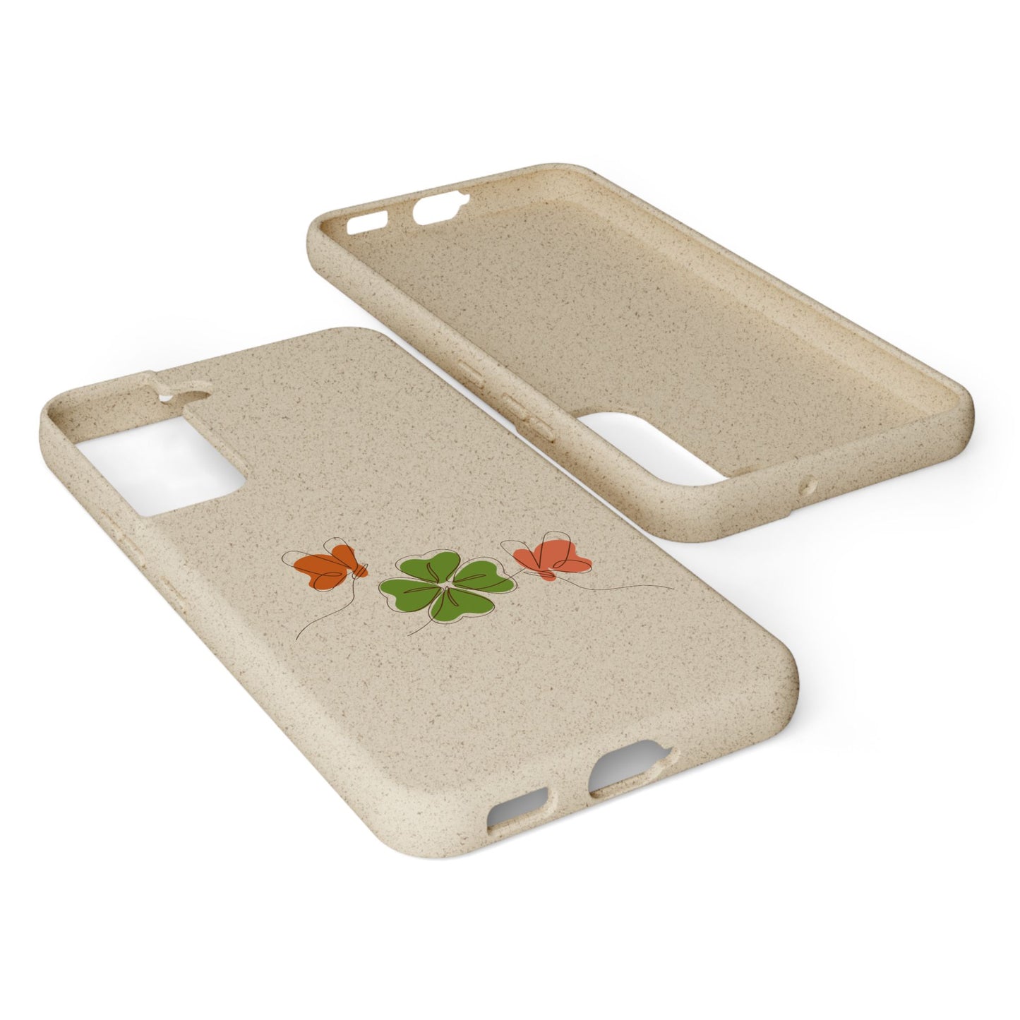 Lucky Biodegradable Bamboo Phone Case