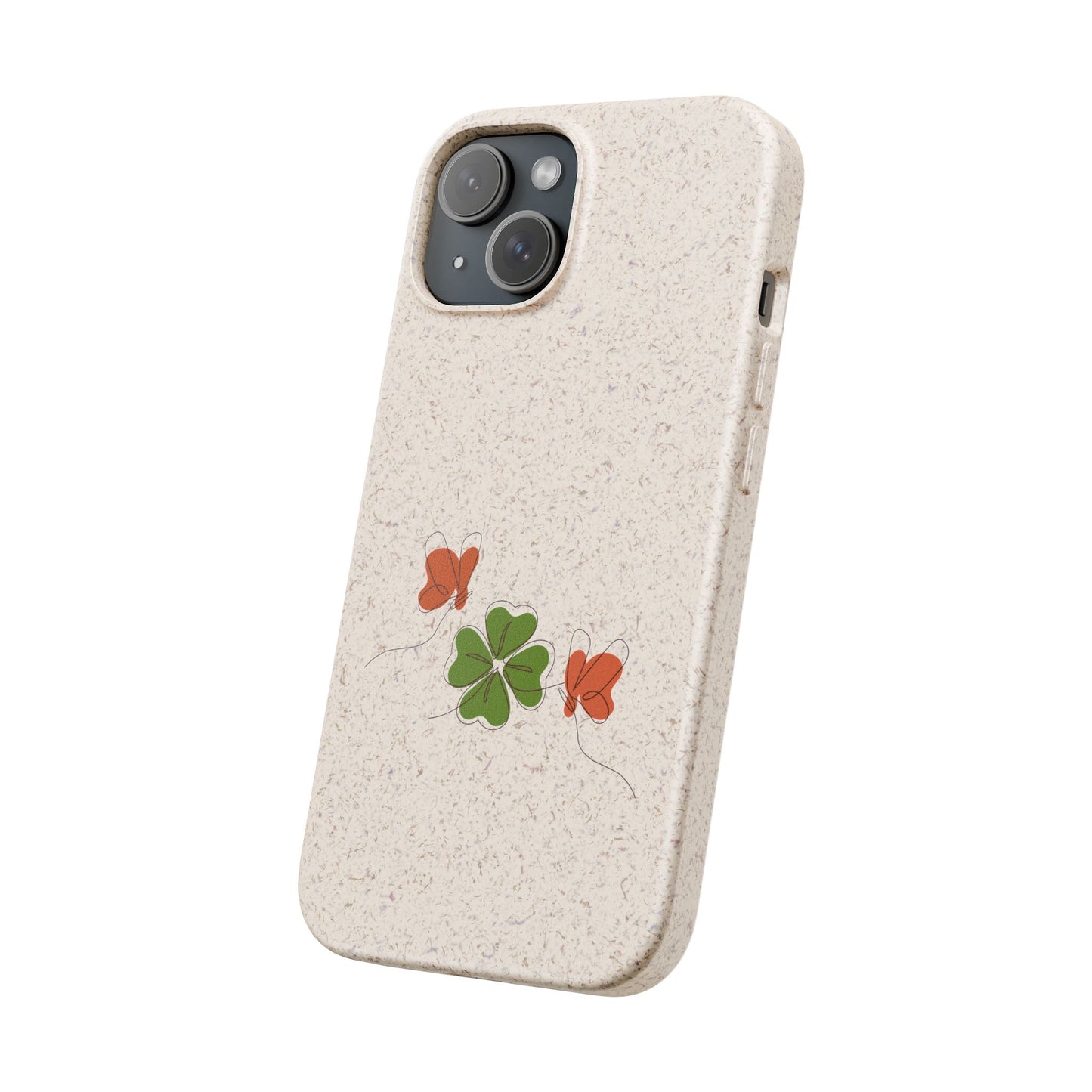 Lucky Biodegradable Bamboo Phone Case