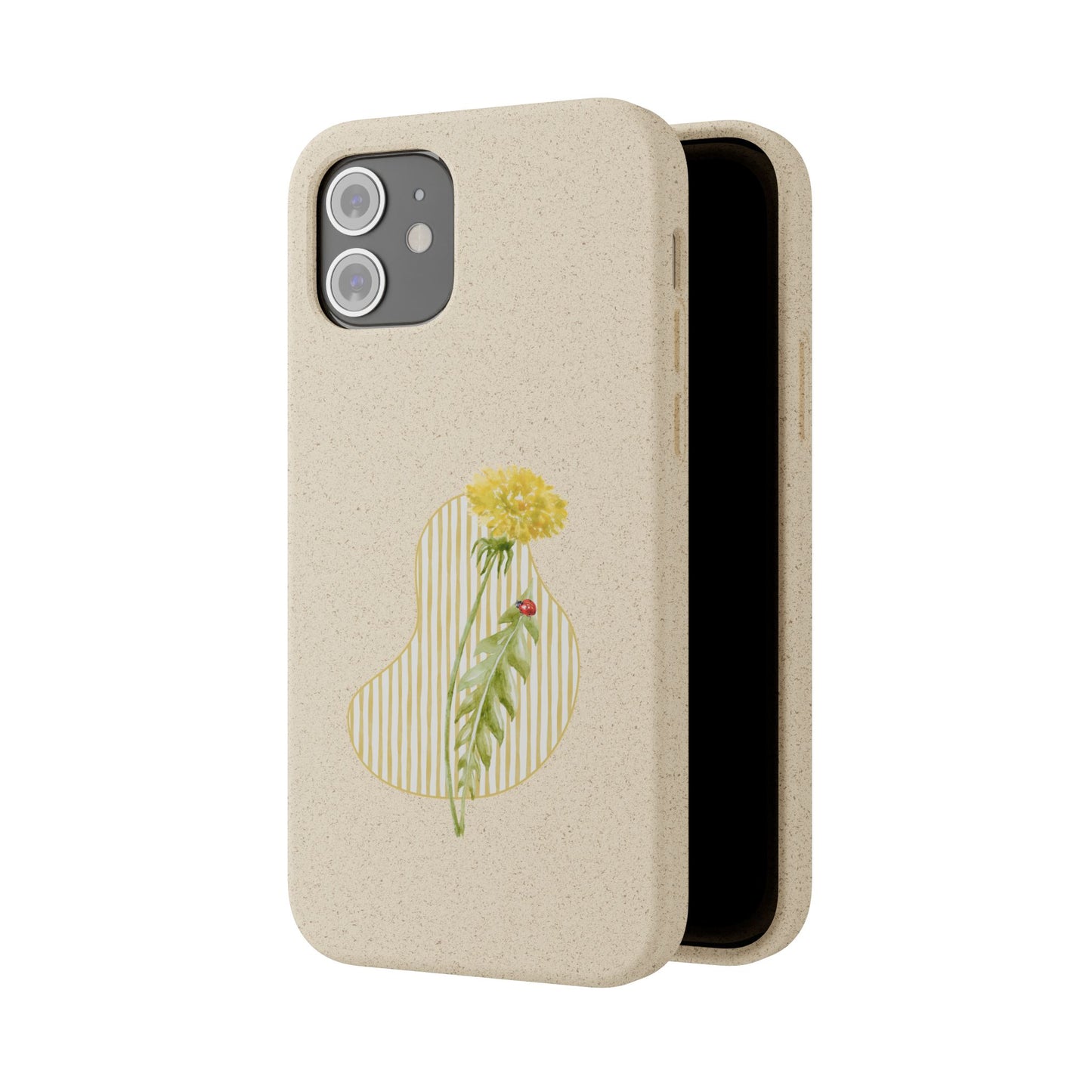 Dandelion Biodegradable Bamboo Phone Case