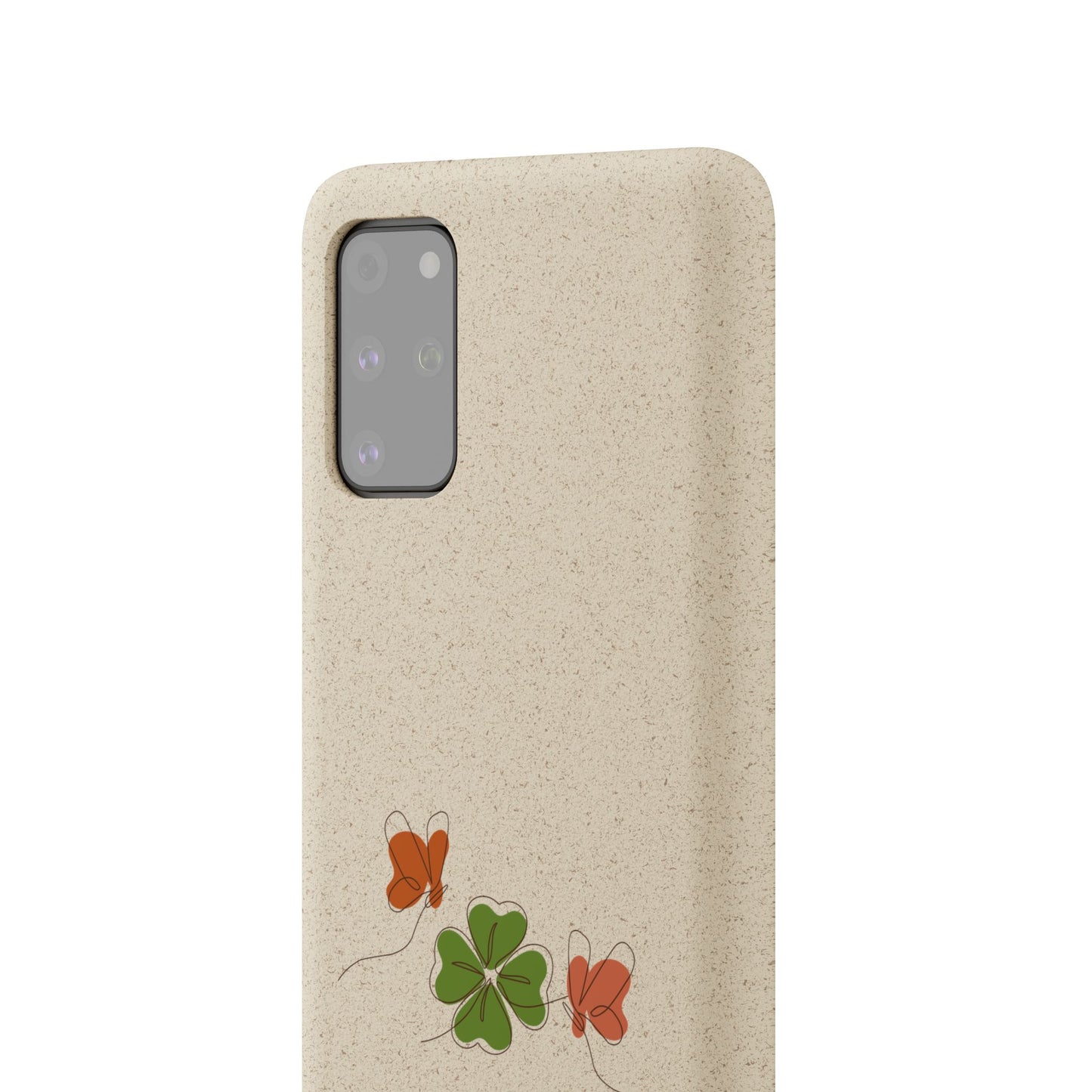 Lucky Biodegradable Bamboo Phone Case