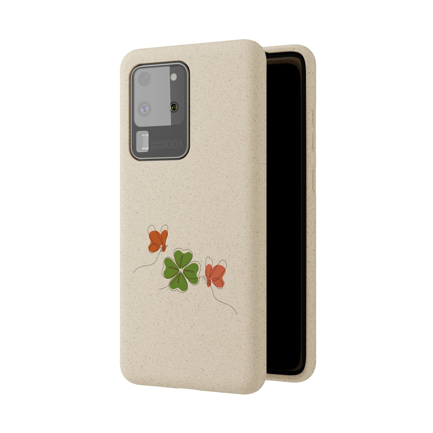 Lucky Biodegradable Bamboo Phone Case