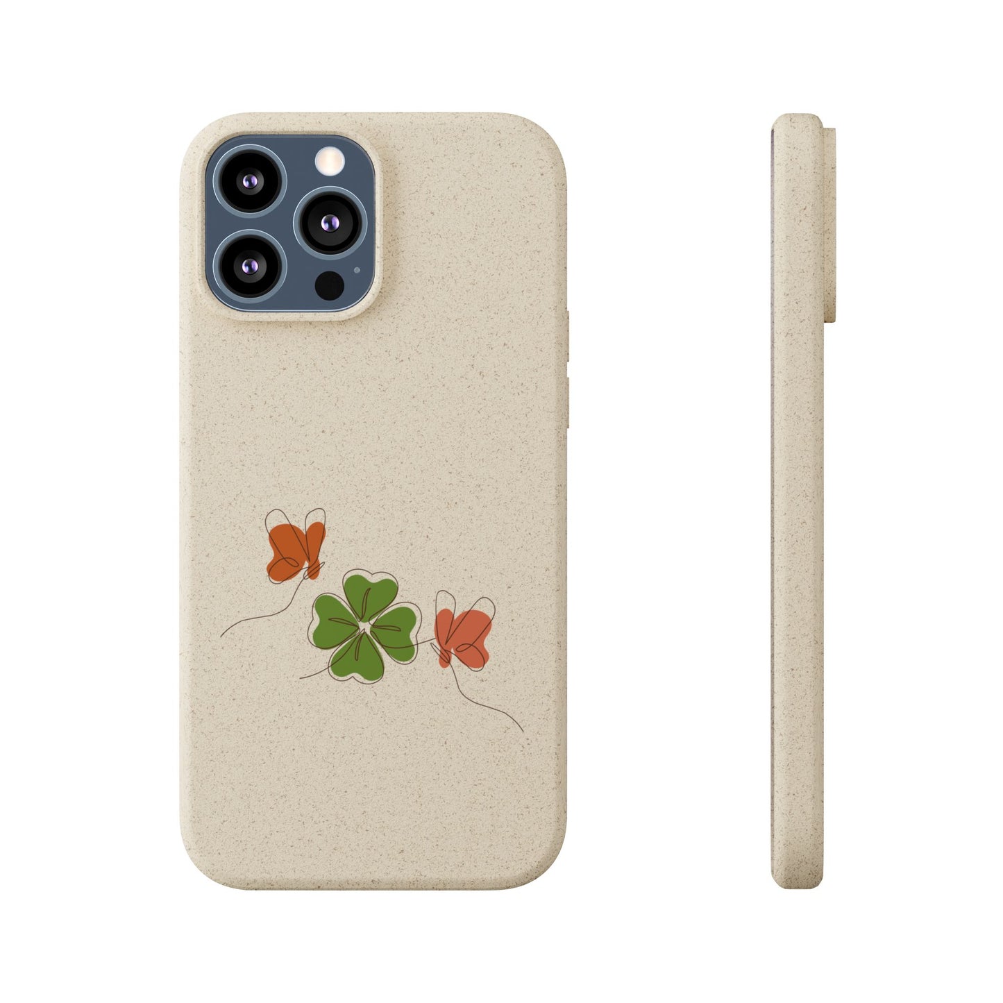 Lucky Biodegradable Bamboo Phone Case