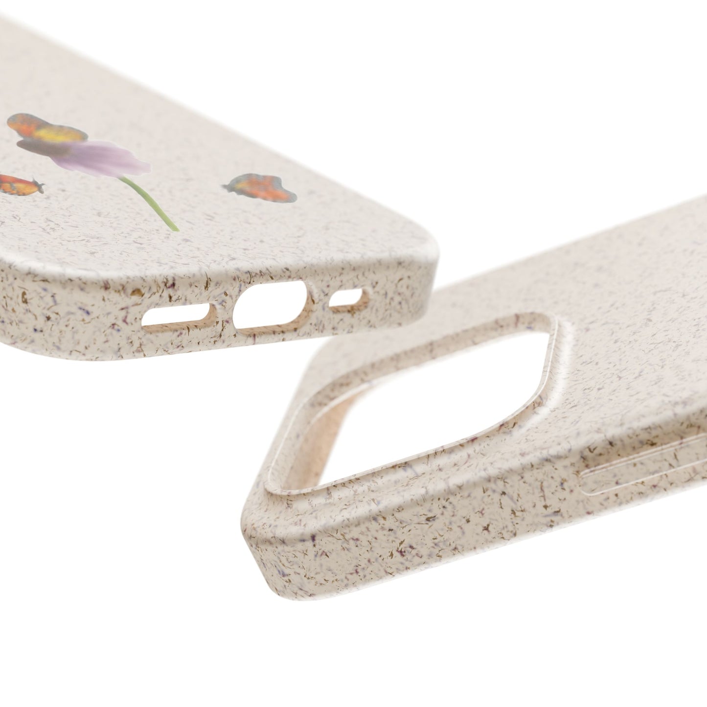 Echinacea Biodegradable Bamboo Phone Case