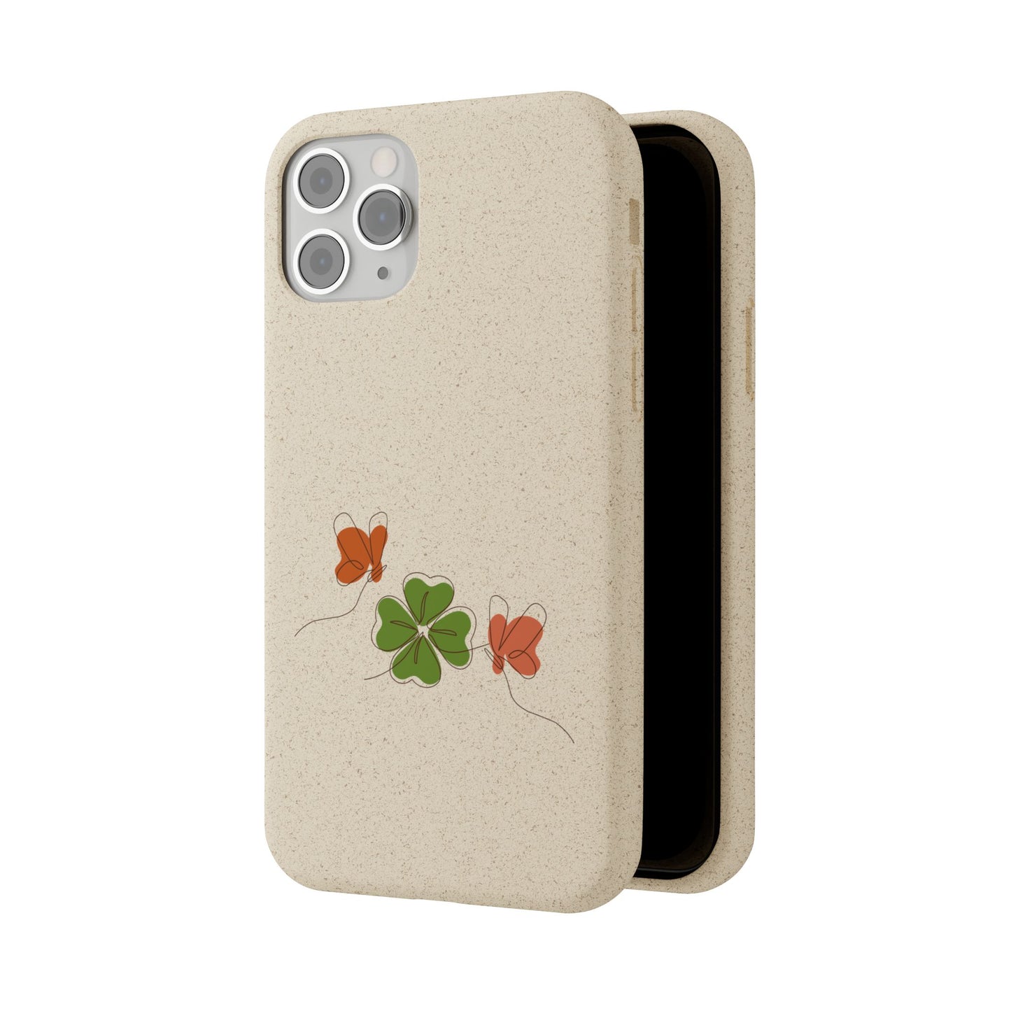 Lucky Biodegradable Bamboo Phone Case