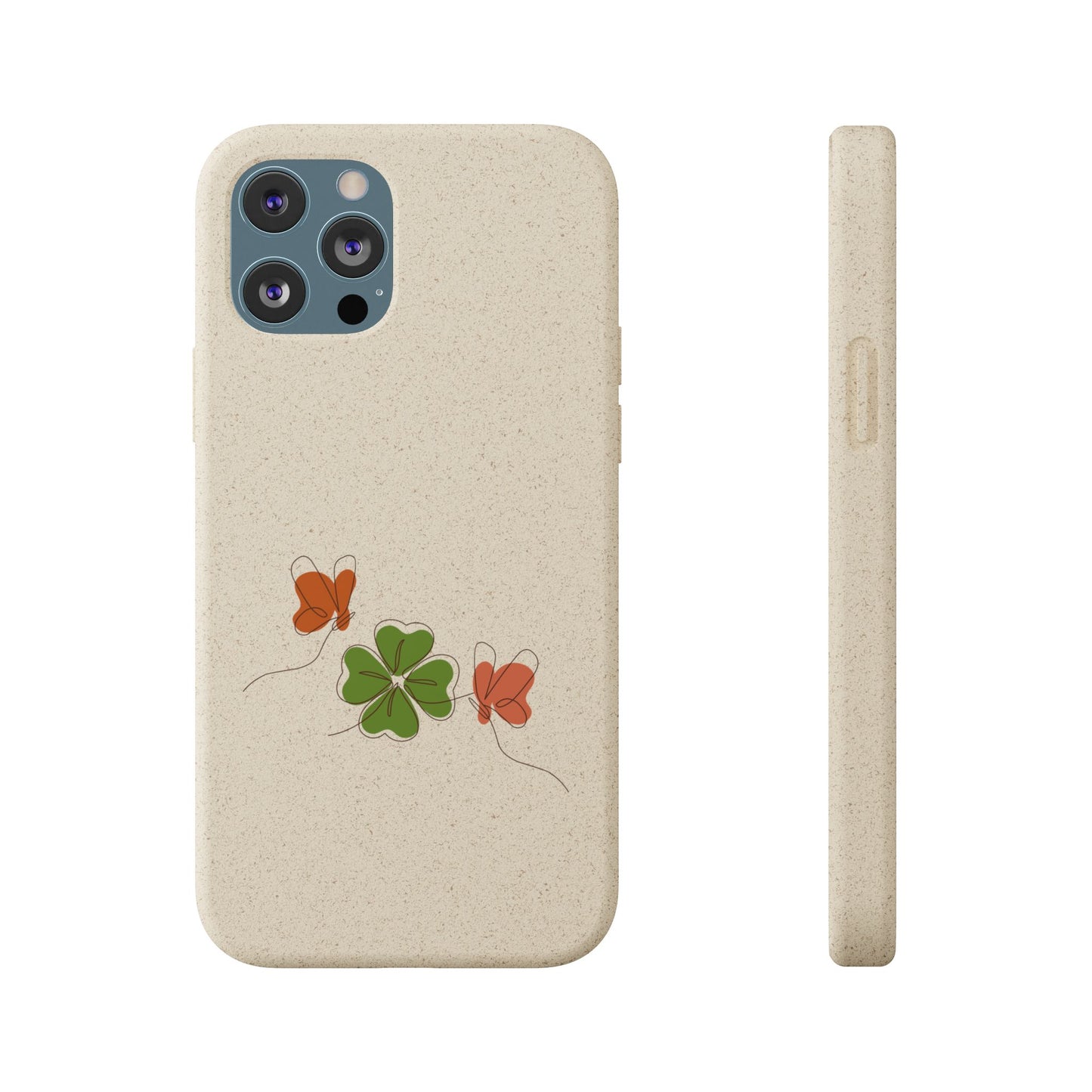 Lucky Biodegradable Bamboo Phone Case