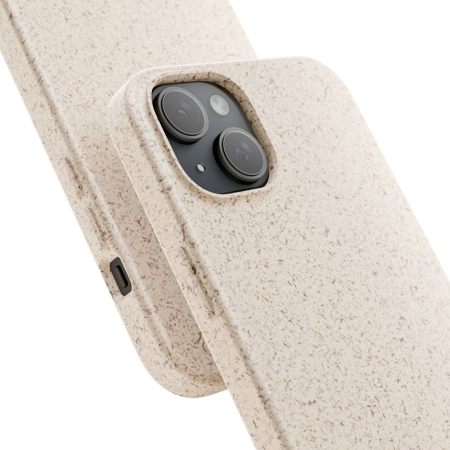 Timbre Menthe Poivrée Coque de Téléphone en Bambou Biodégradable