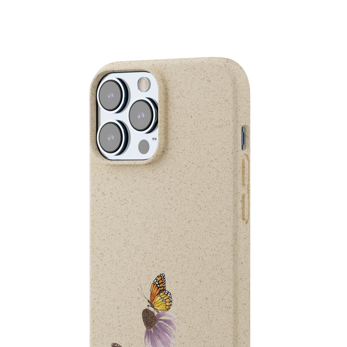 Echinacea Biodegradable Bamboo Phone Case
