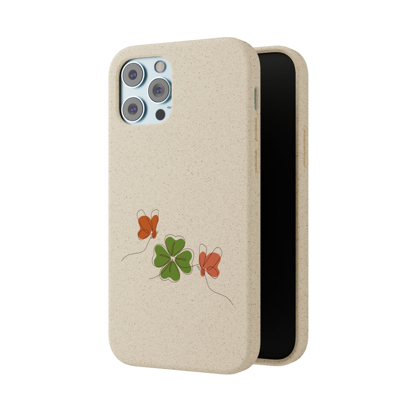 Lucky Biodegradable Bamboo Phone Case