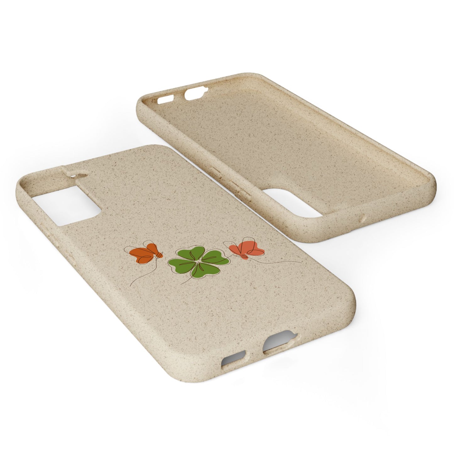 Lucky Biodegradable Bamboo Phone Case