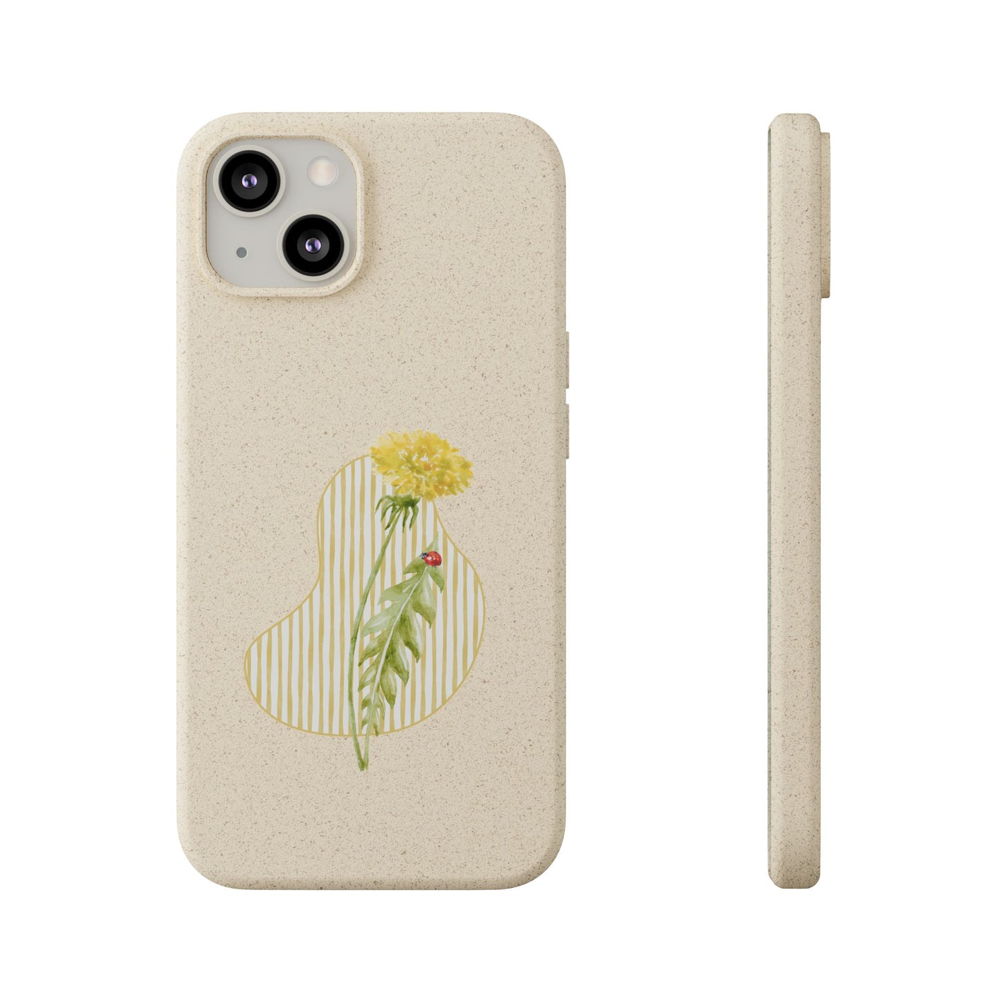 Dandelion Biodegradable Bamboo Phone Case