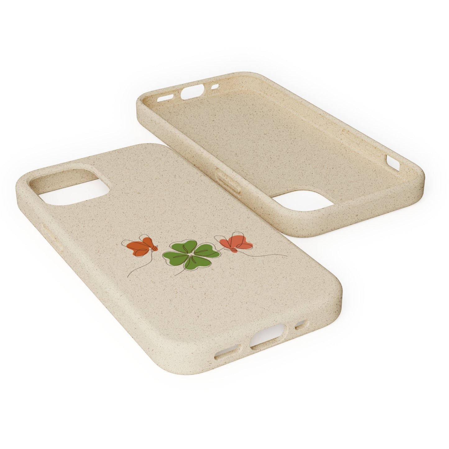 Lucky Biodegradable Bamboo Phone Case