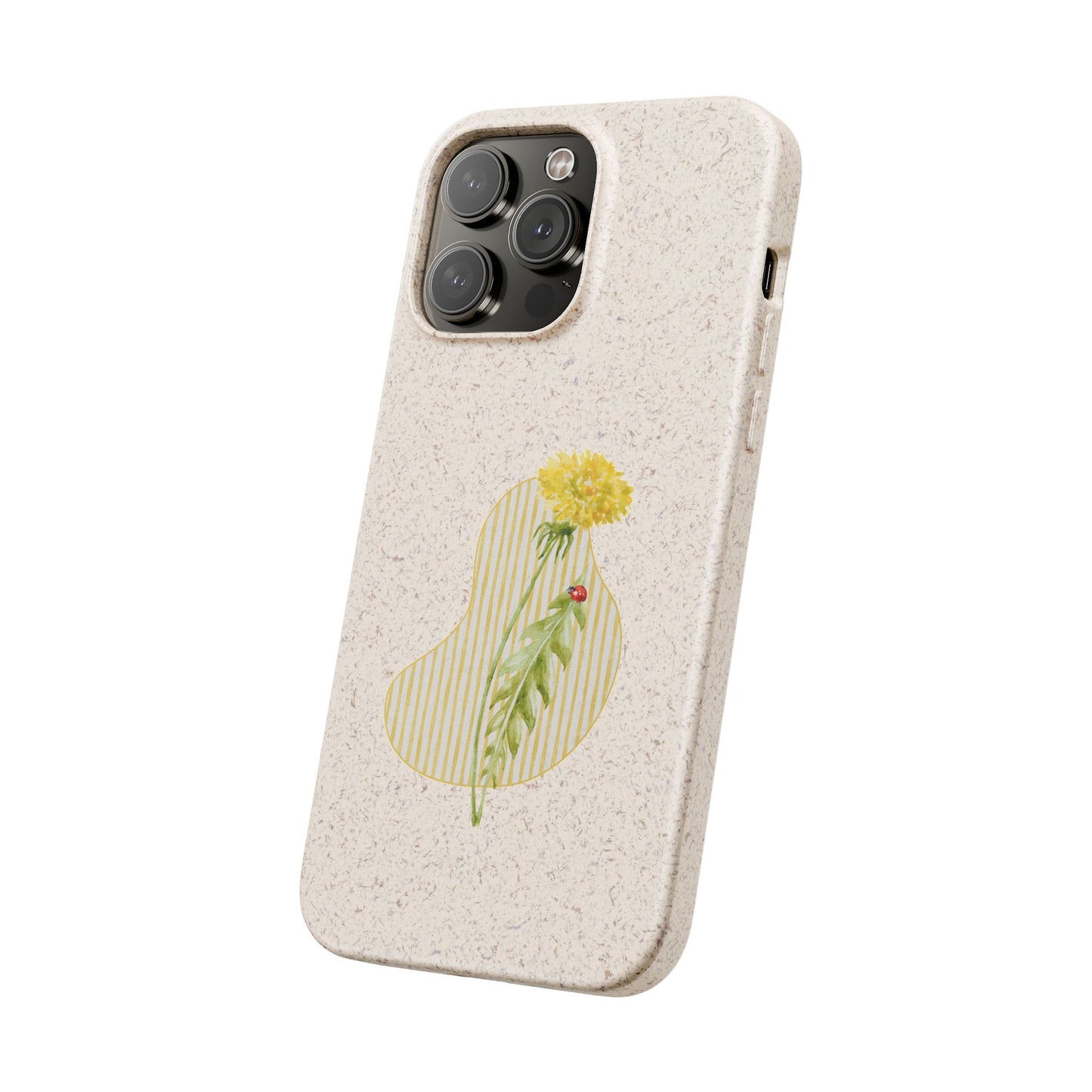 Dandelion Biodegradable Bamboo Phone Case
