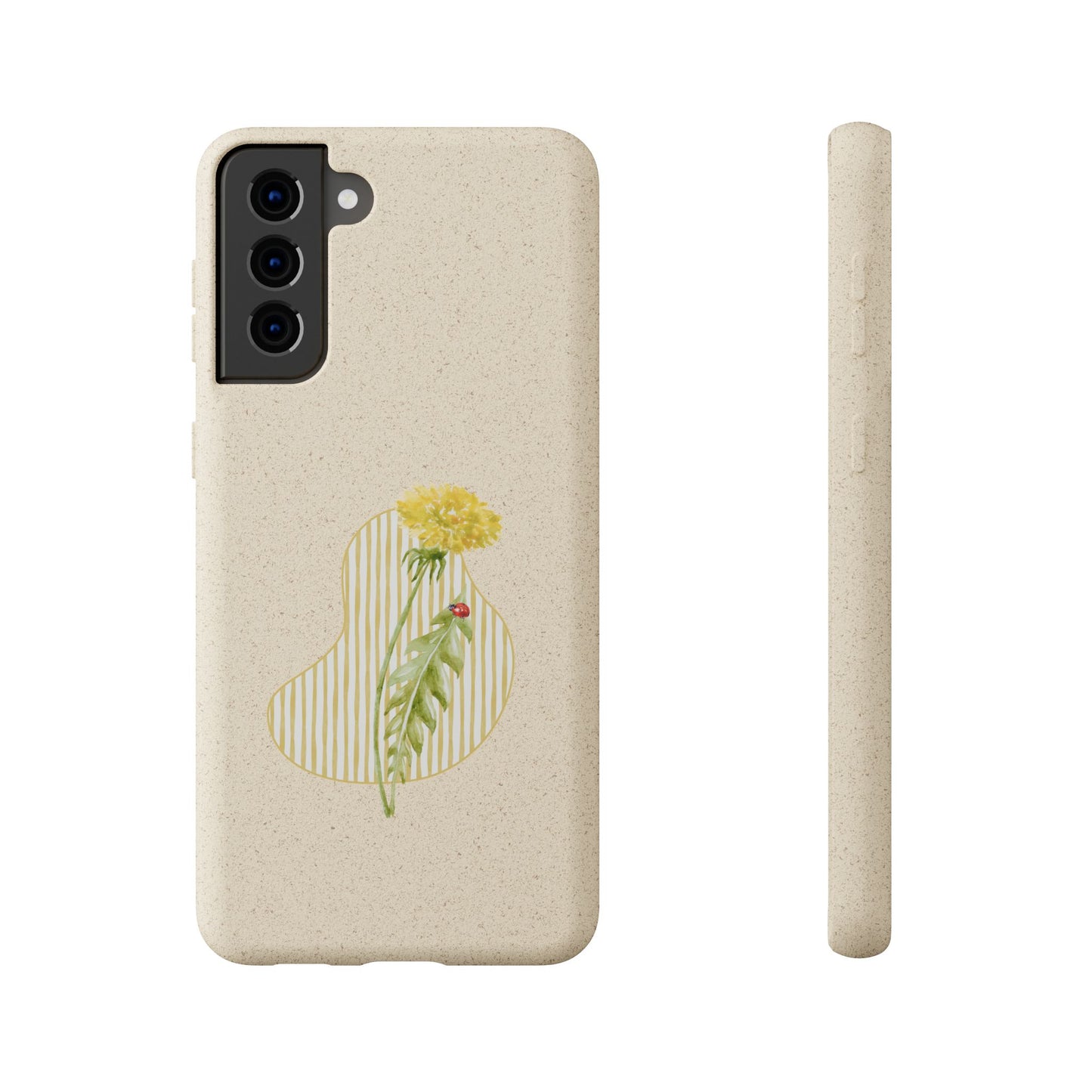 Dandelion Biodegradable Bamboo Phone Case