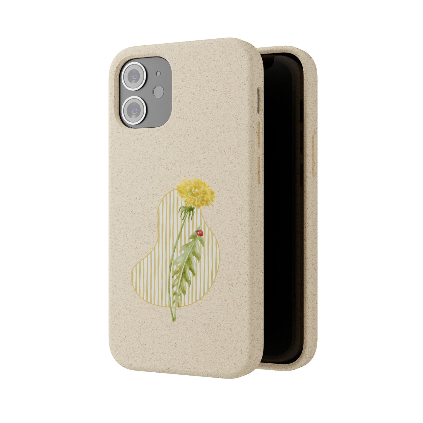 Dandelion Biodegradable Bamboo Phone Case