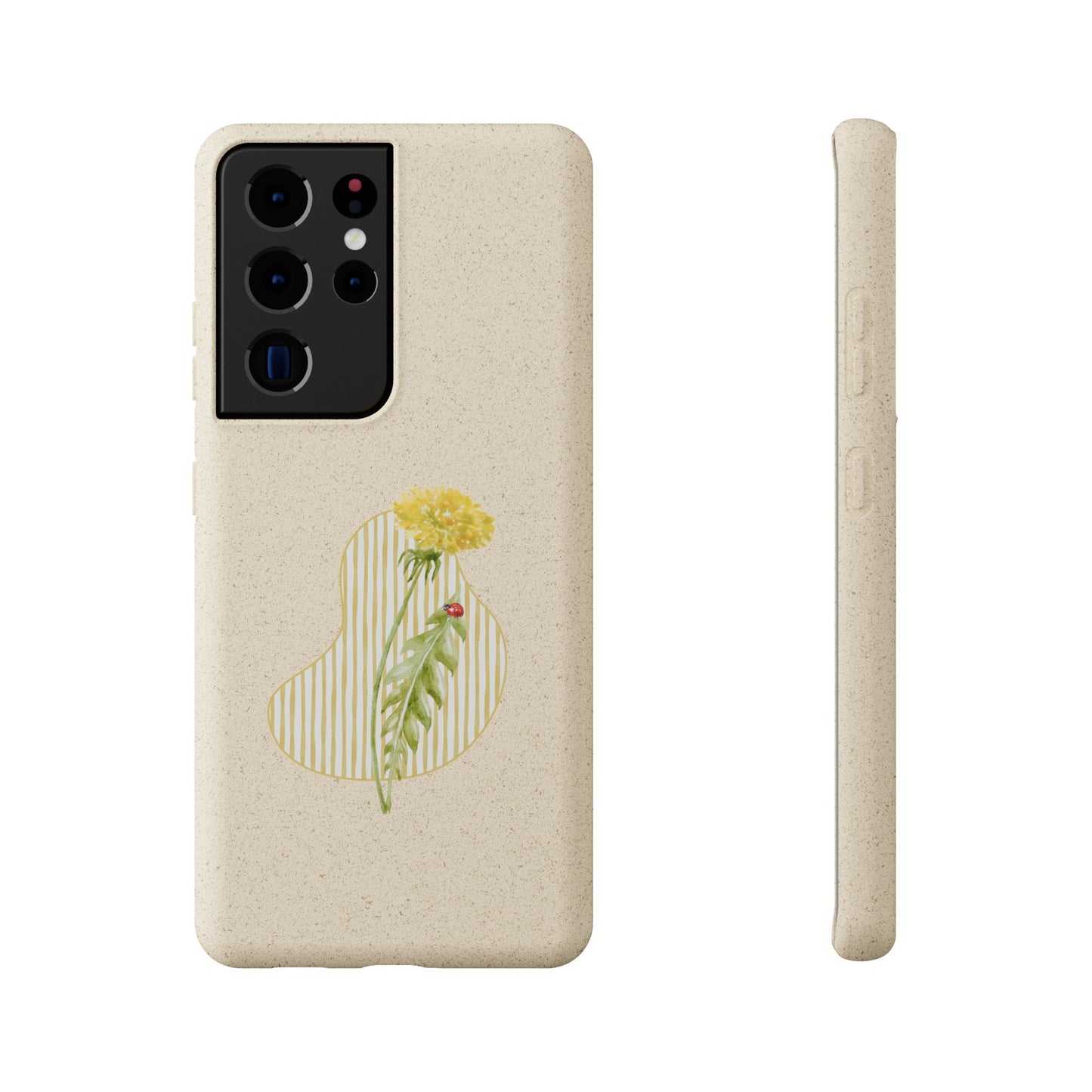 Dandelion Biodegradable Bamboo Phone Case
