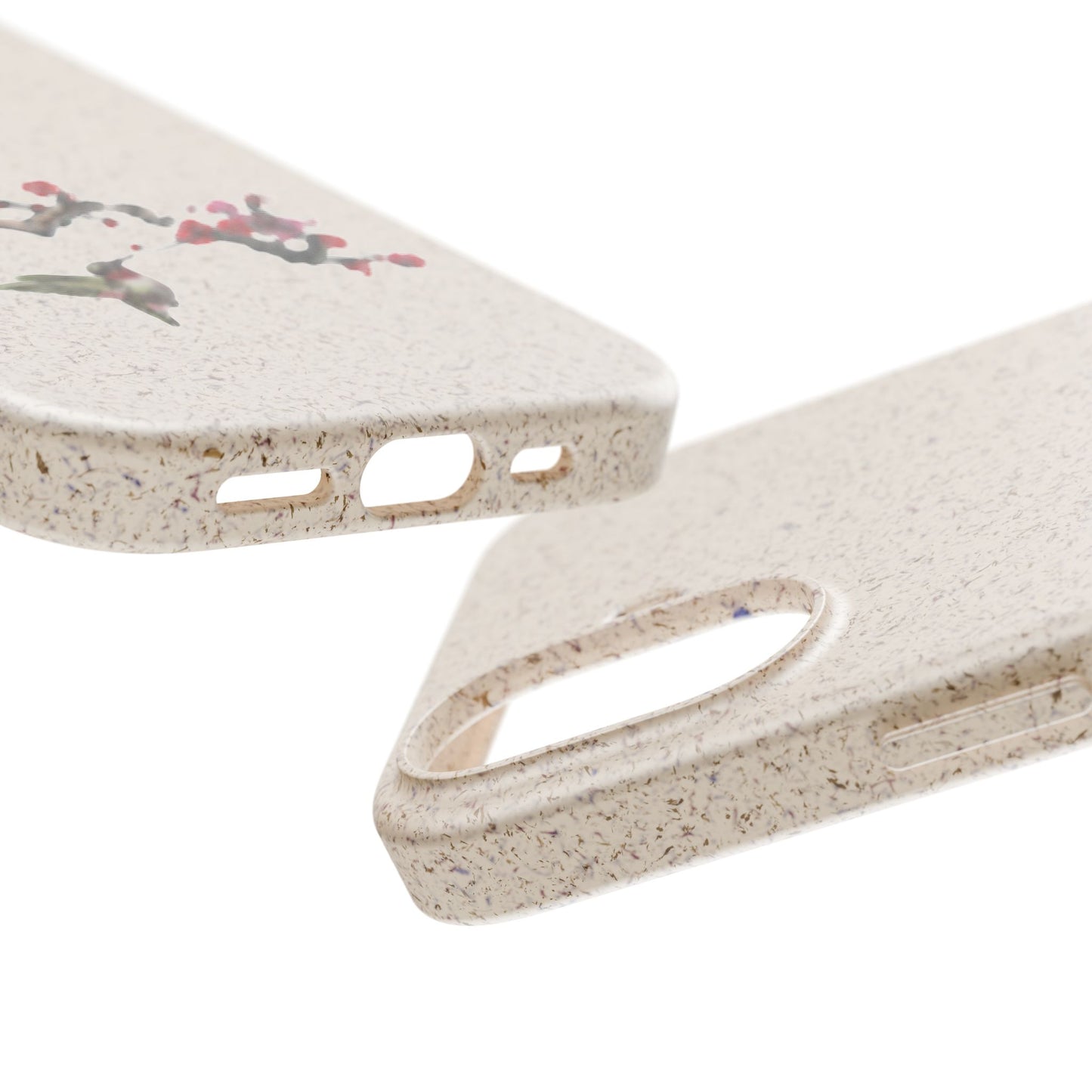 Plum Blossoms Biodegradable Bamboo Phone Case
