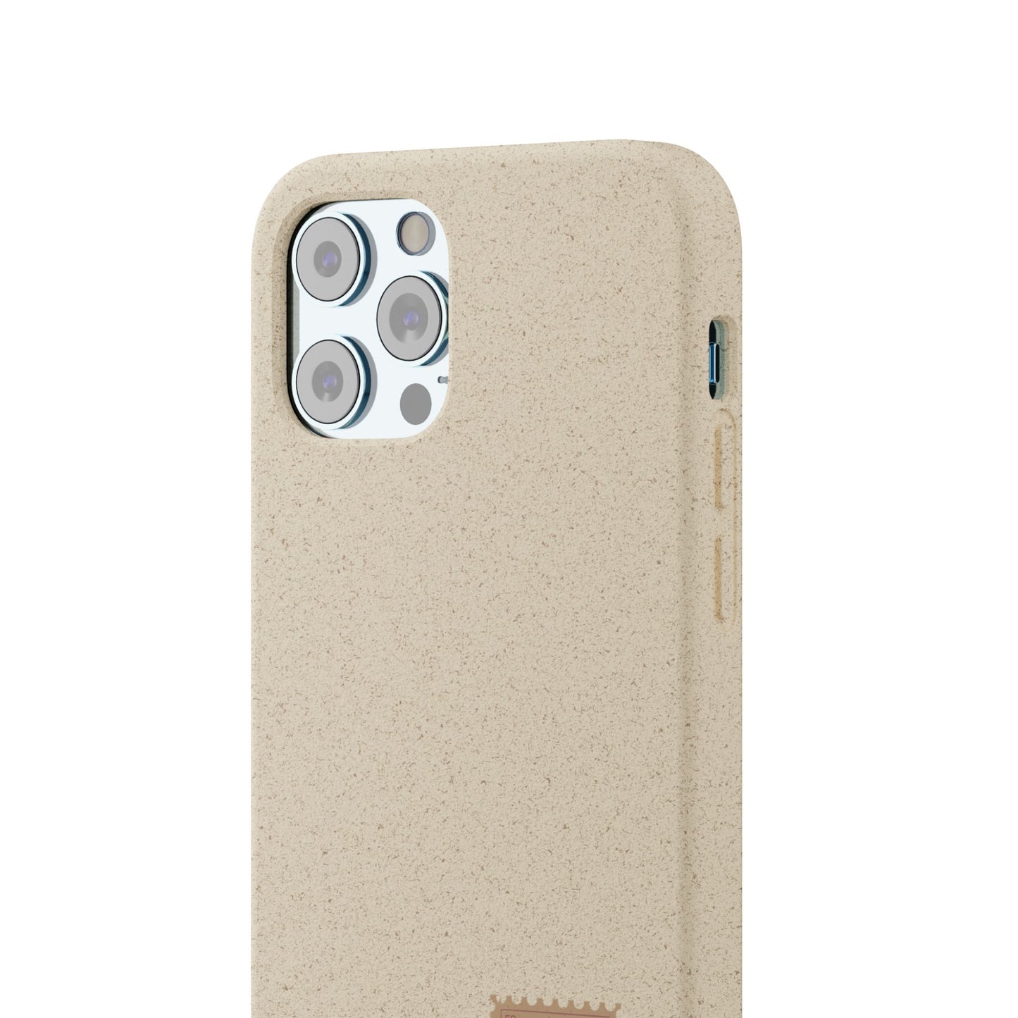 Timbre Menthe Poivrée Coque de Téléphone en Bambou Biodégradable
