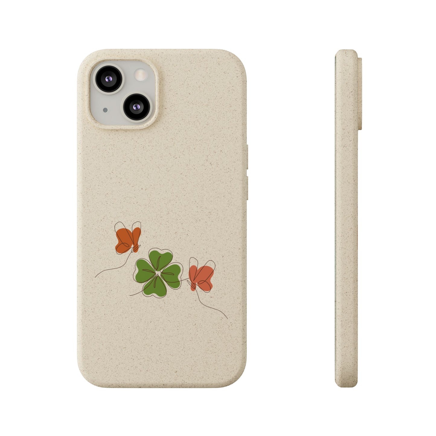 Lucky Biodegradable Bamboo Phone Case